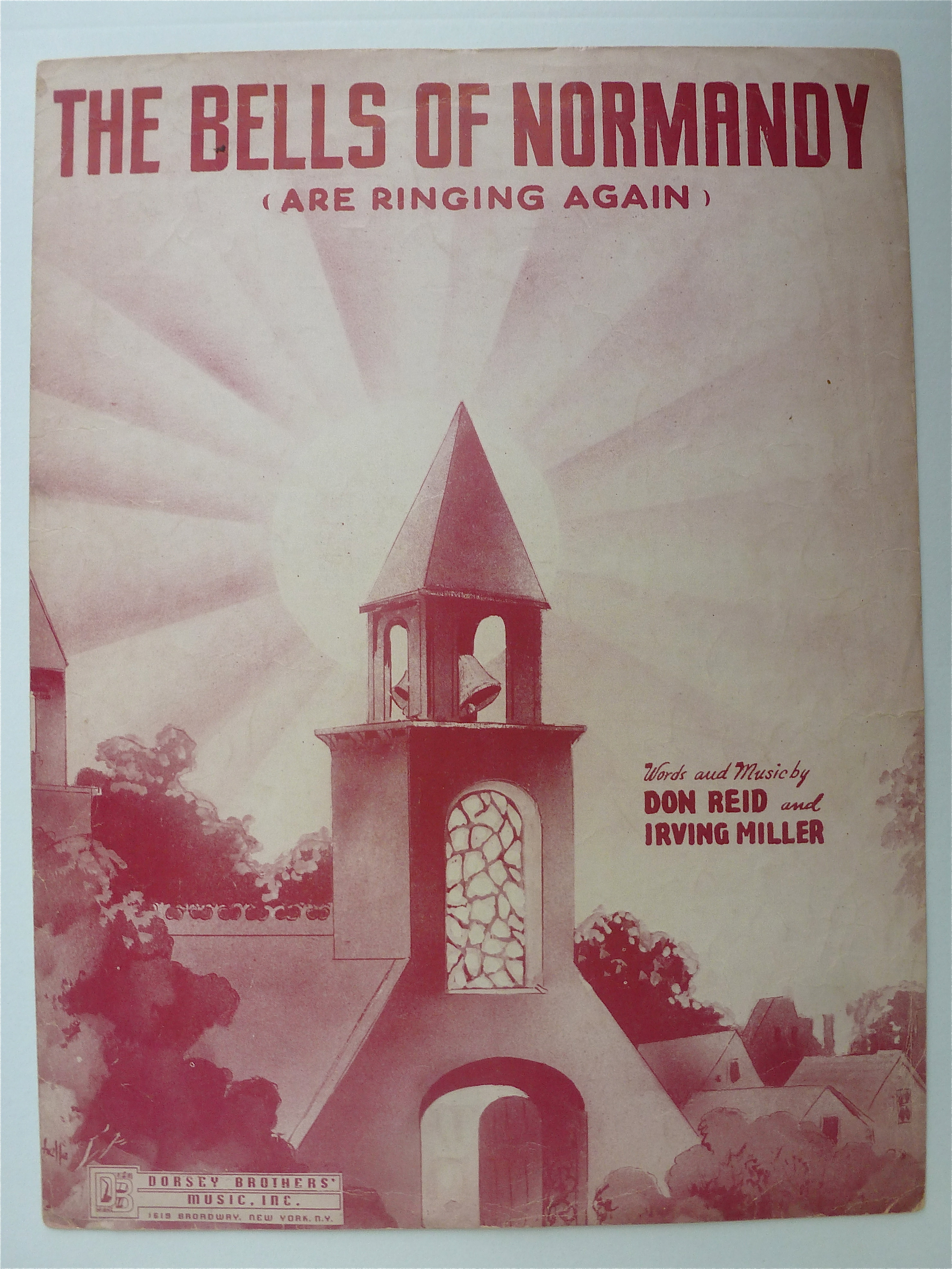 Sheet Music For 1944 The Bells Of Normandy