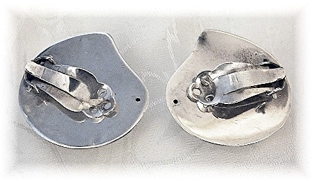 Silver Clip Earrings USA