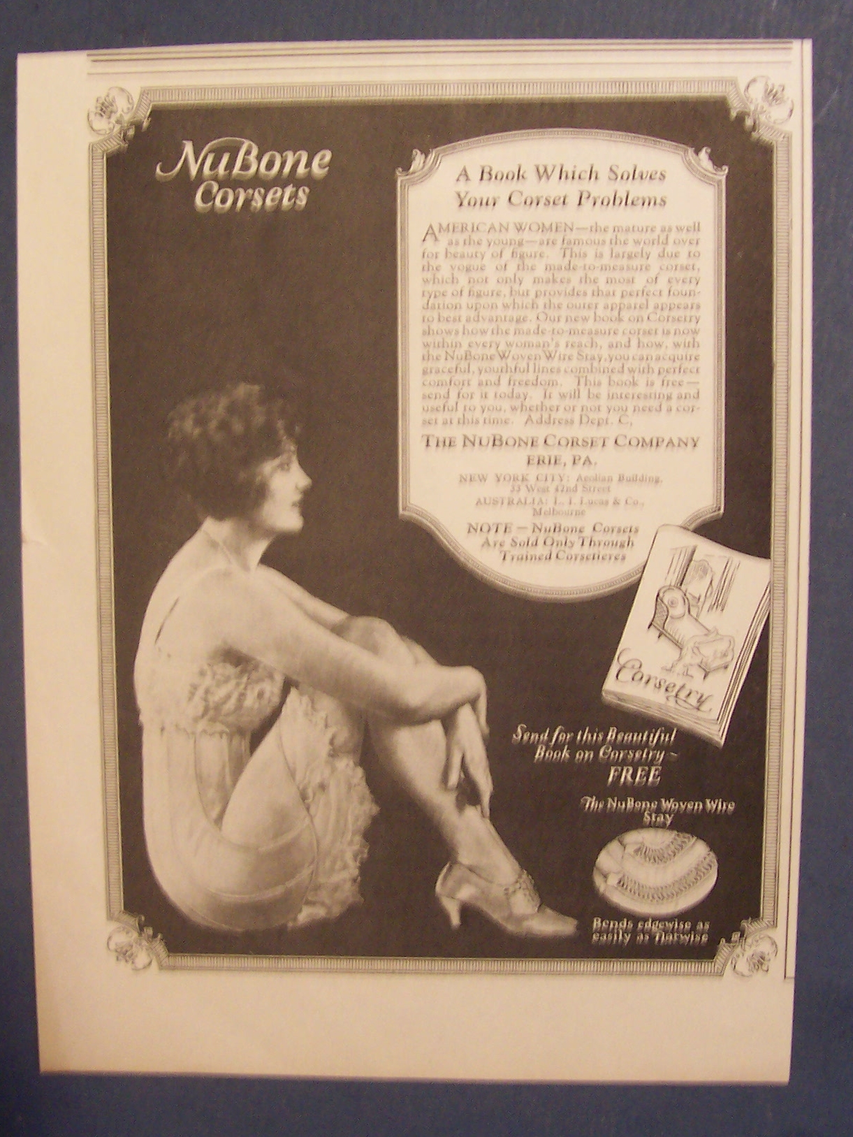 1923 NuBone Corsets