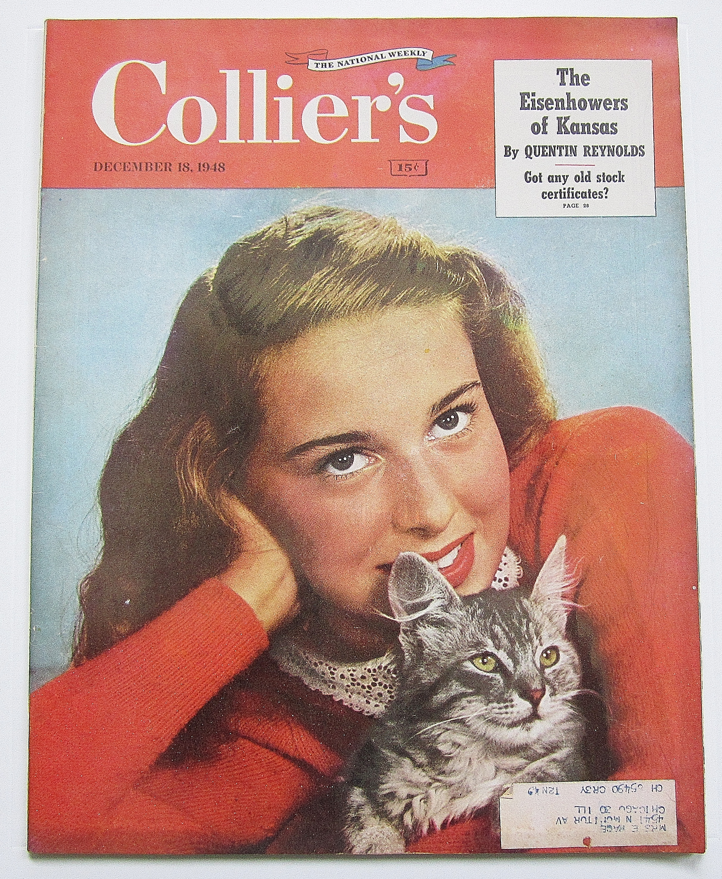 Collier's Magazine December 18, 1948 Eisenhower's