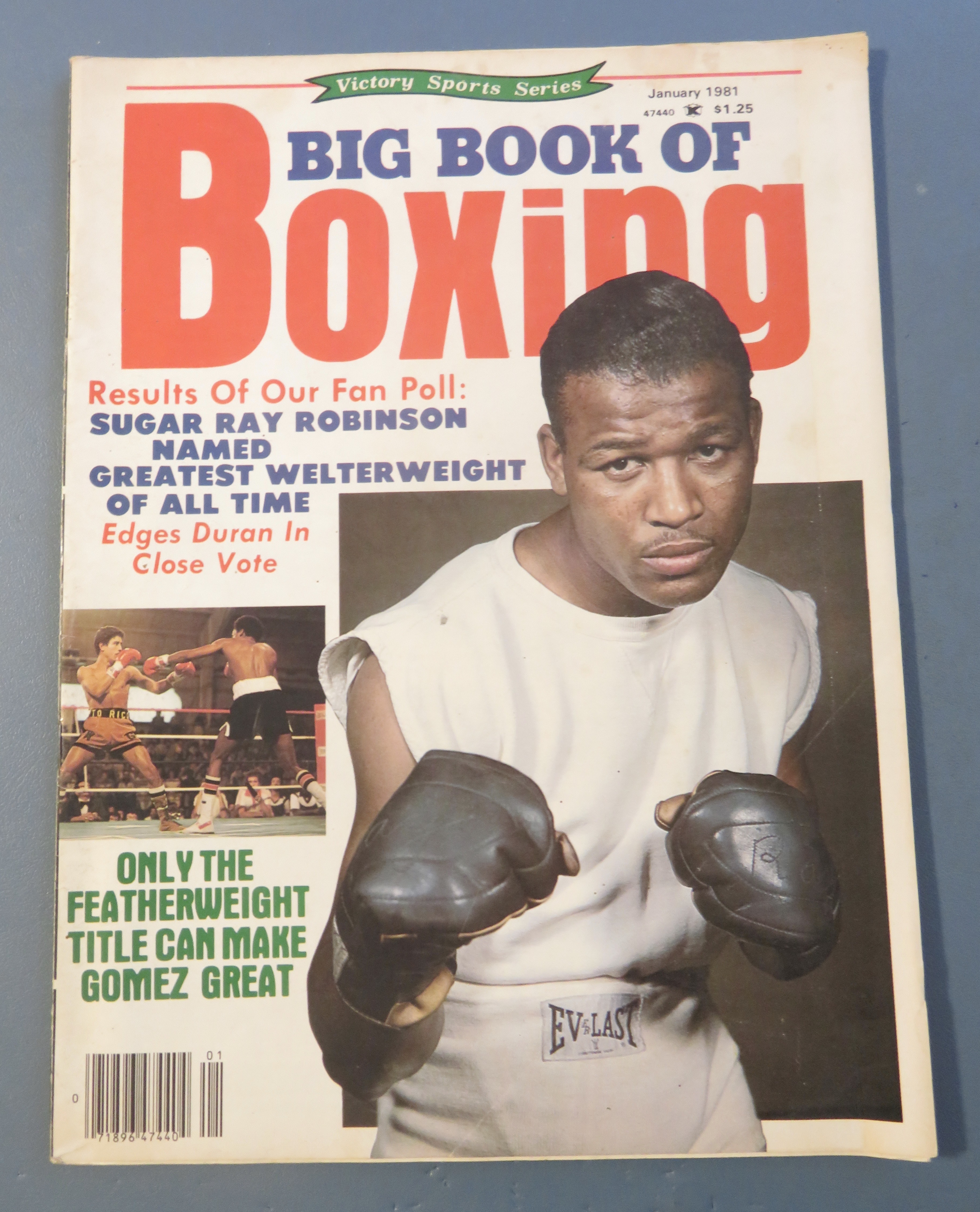 Big Book Of Boxing Magazine January 1981 Sugar Ray