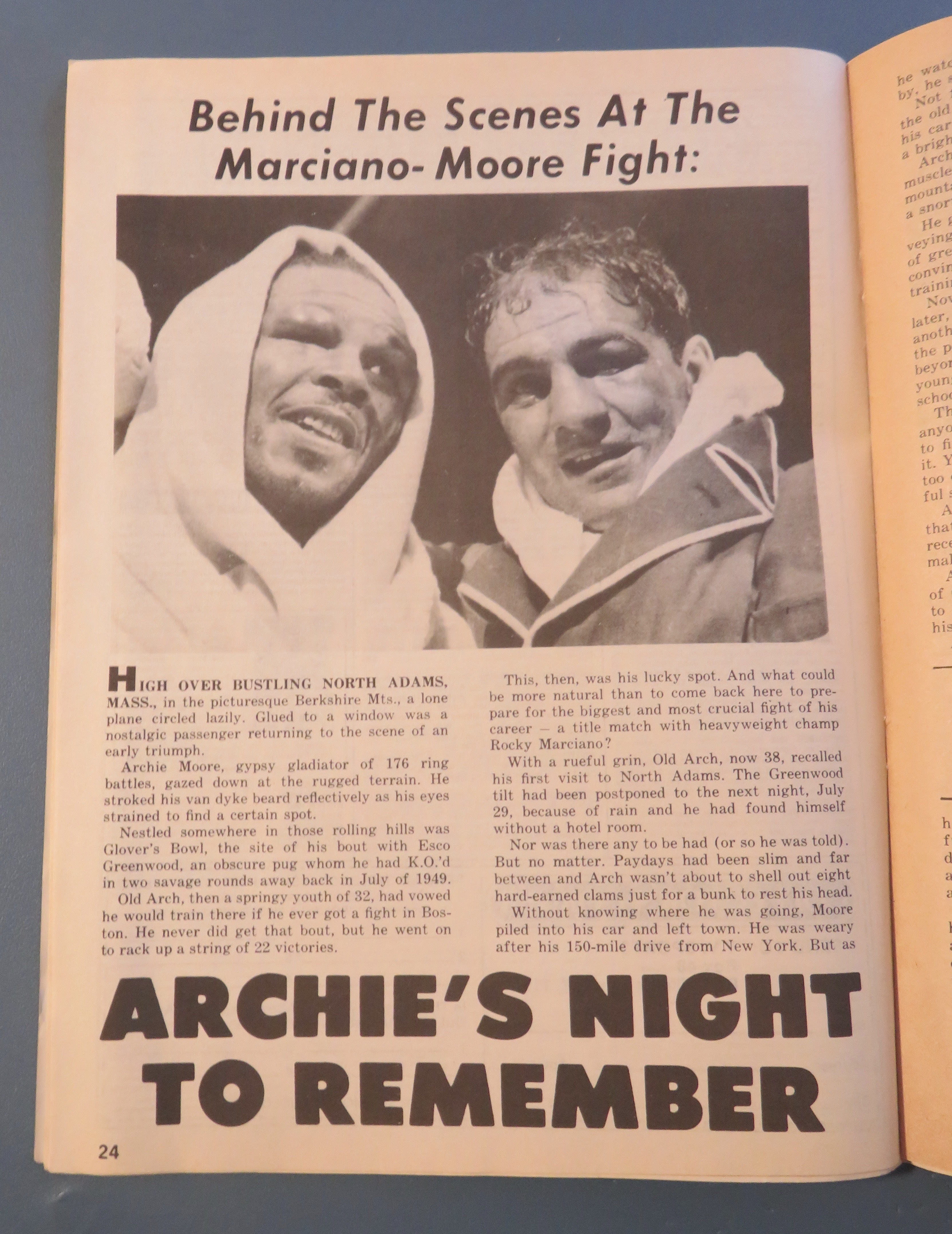 Big Book Of Boxing Magazine January 1981 Sugar Ray