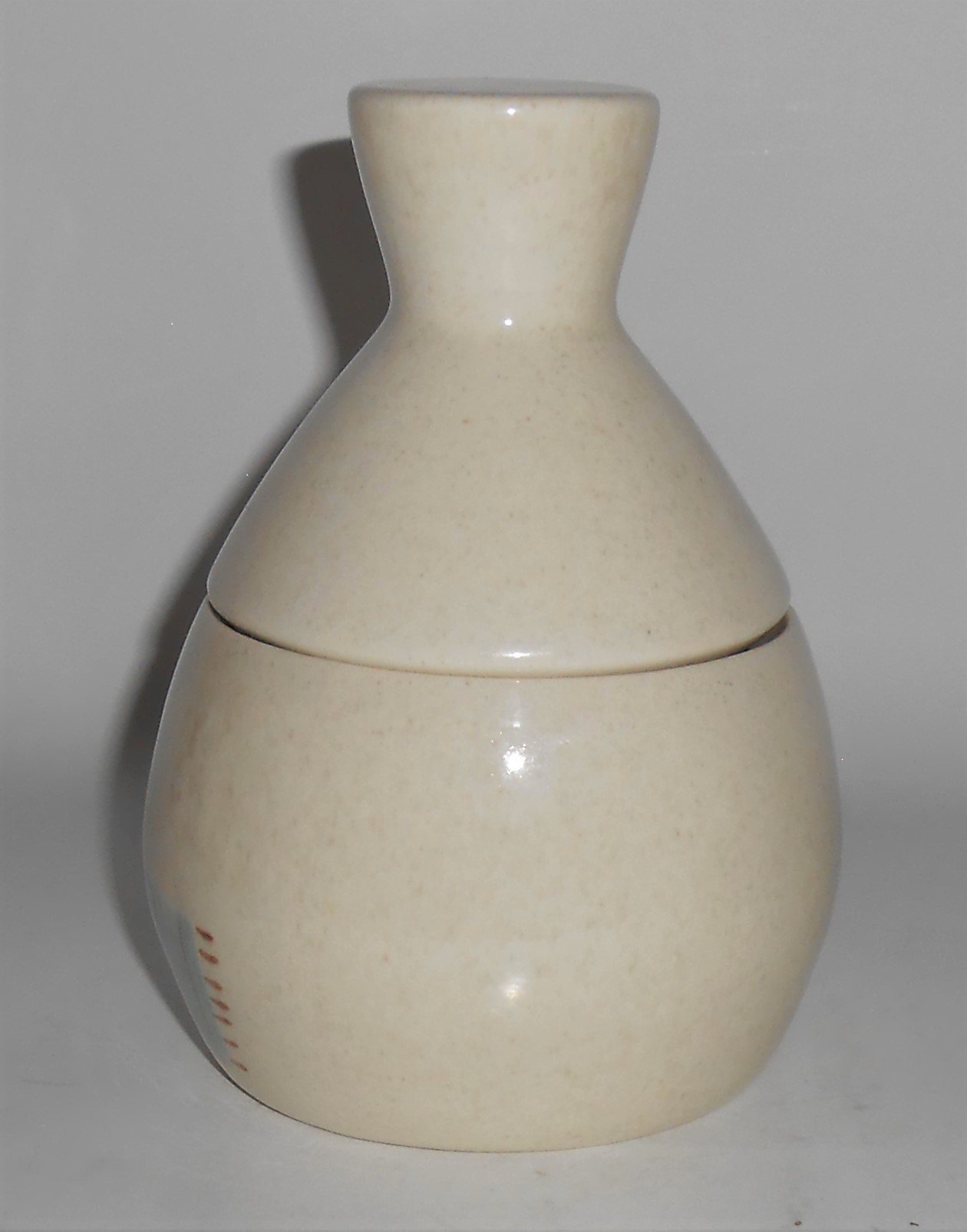 Red Wing Pottery Hearthside Spinning Wheel Sugar Bowl w