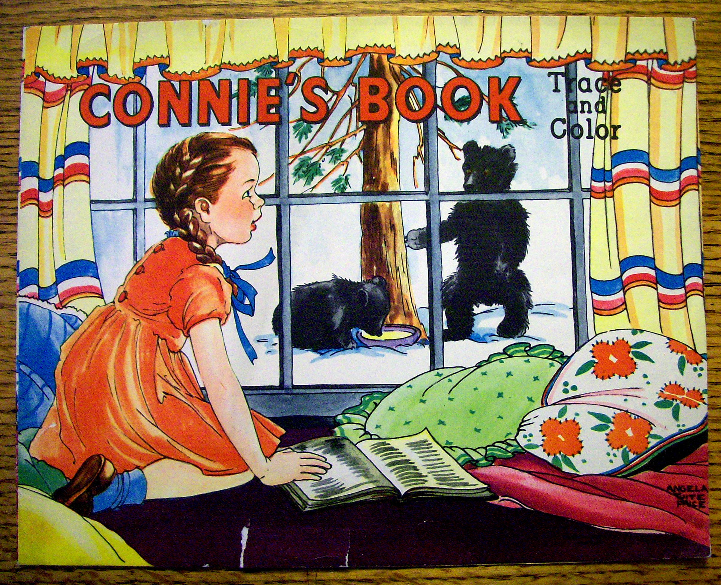 Connie's Book Trace And Color 1952