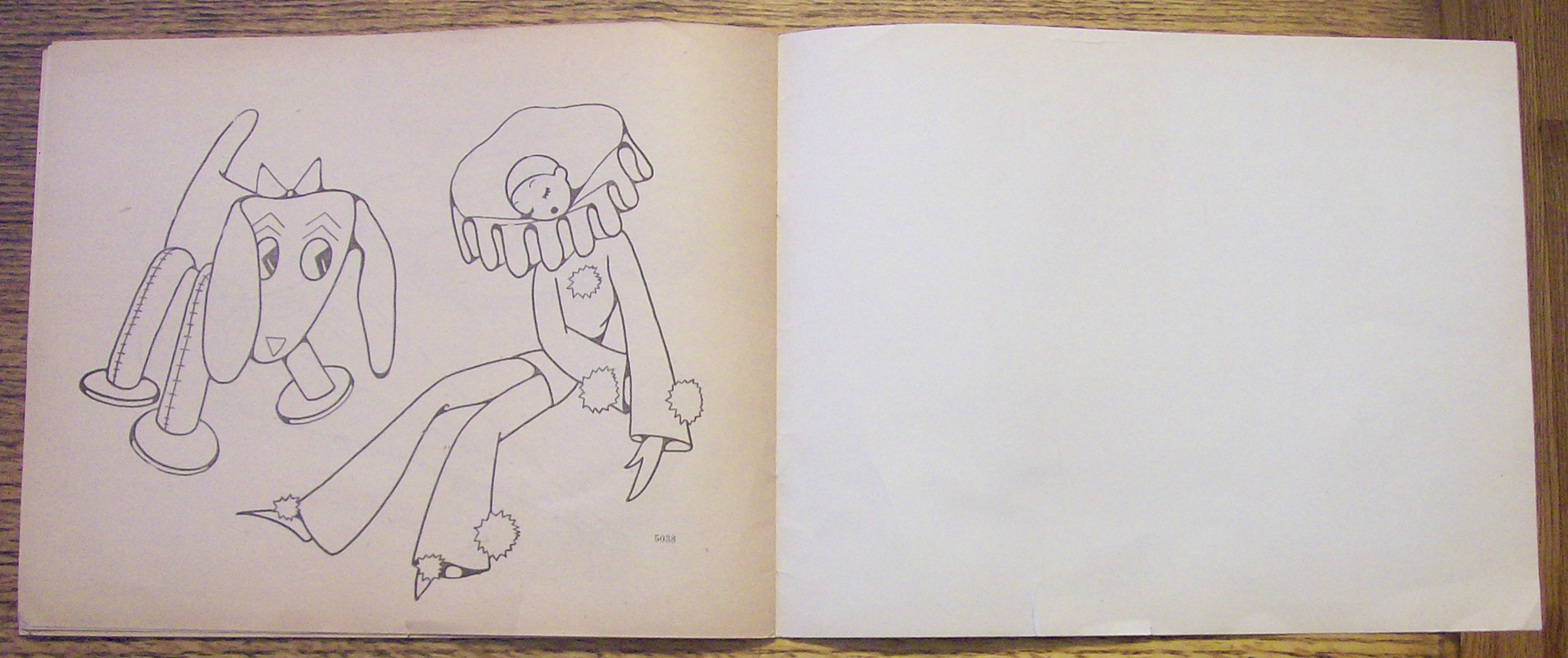 Connie's Book Trace And Color 1952