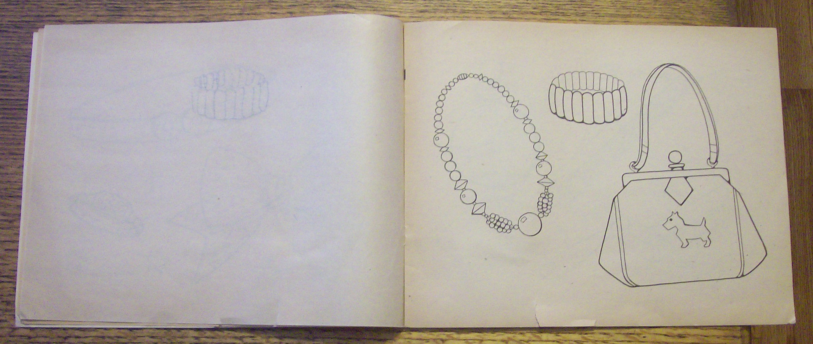Connie's Book Trace And Color 1952