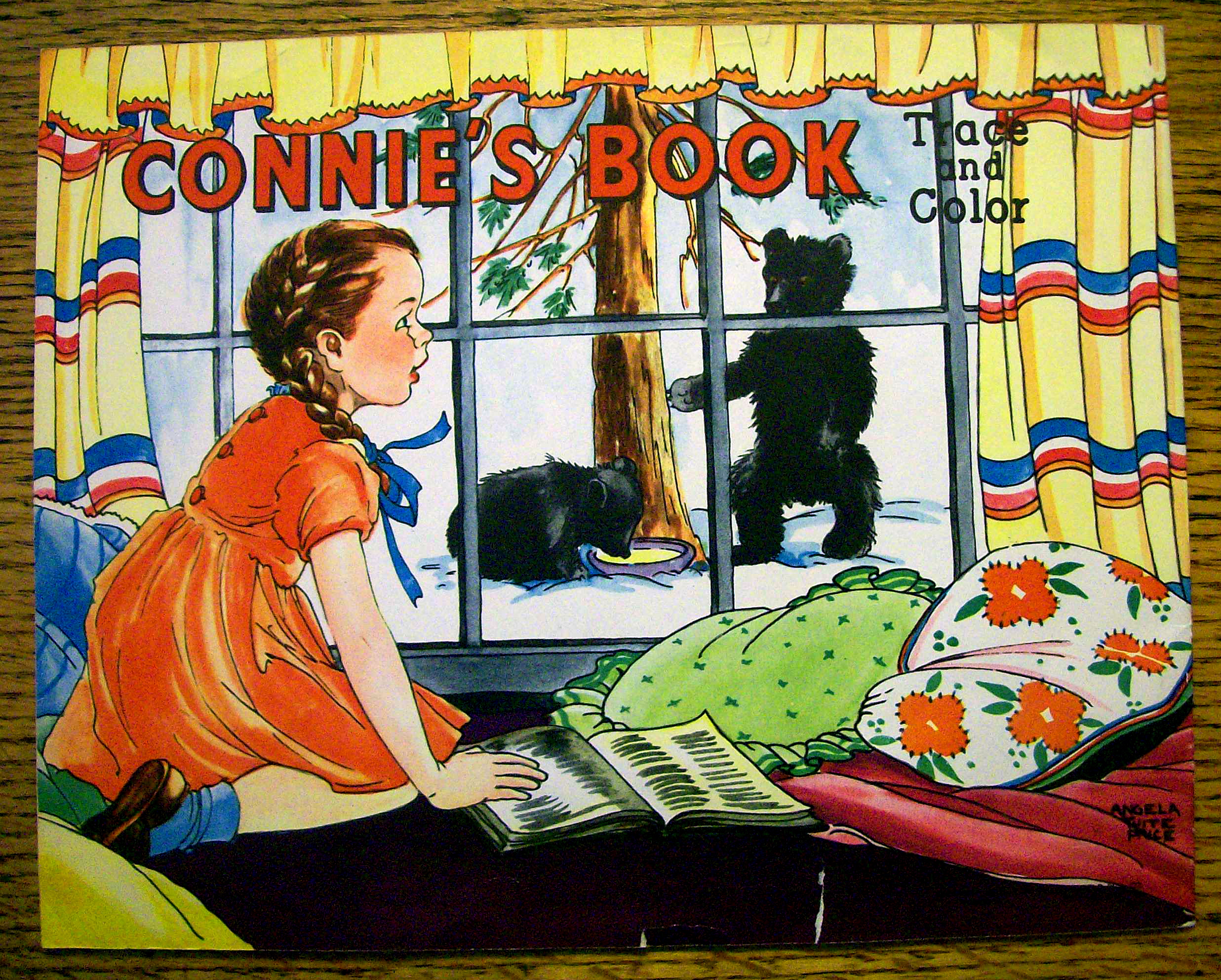 Connie's Book Trace And Color 1952