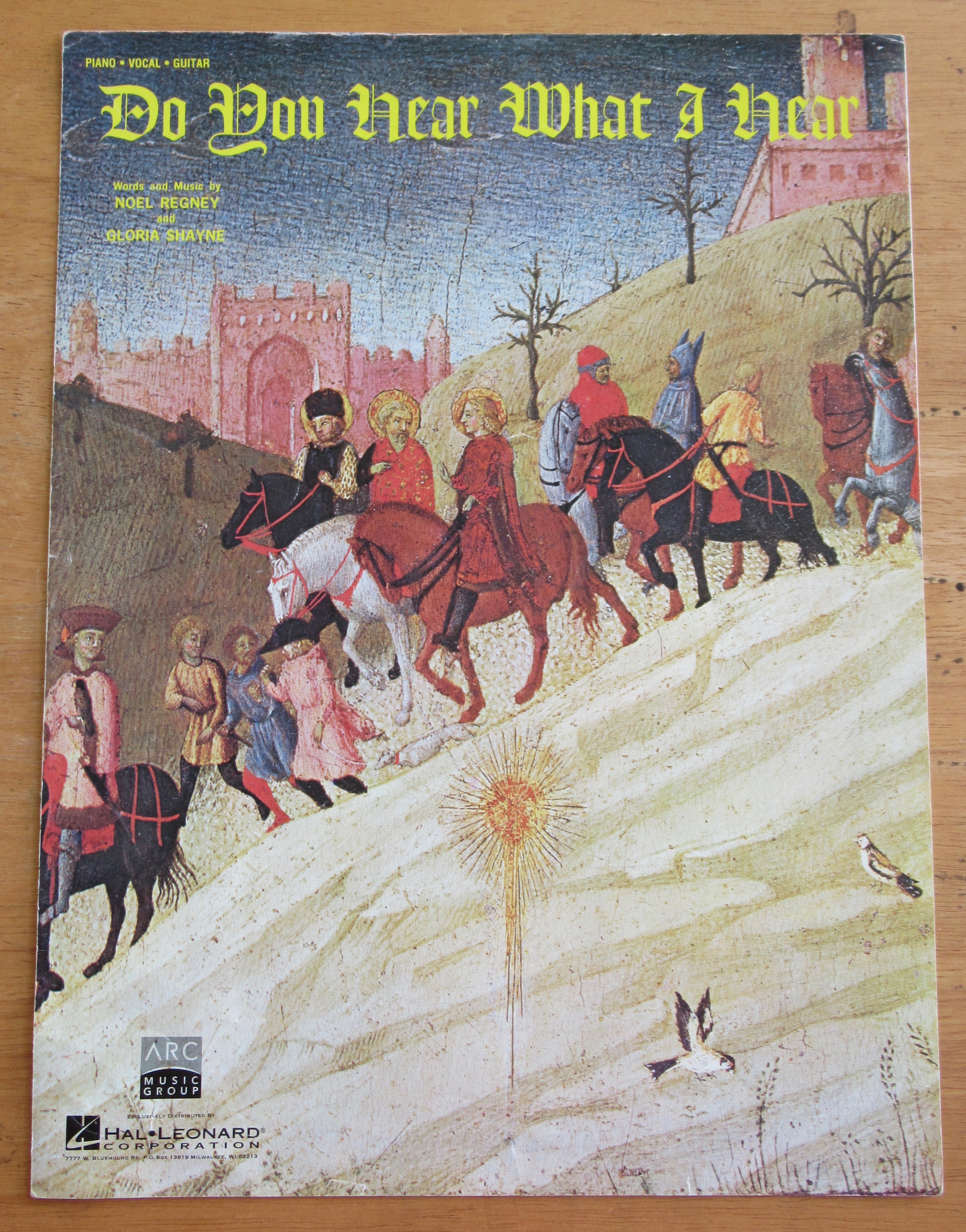 1962 Do You Hear What I Hear Sheet Music