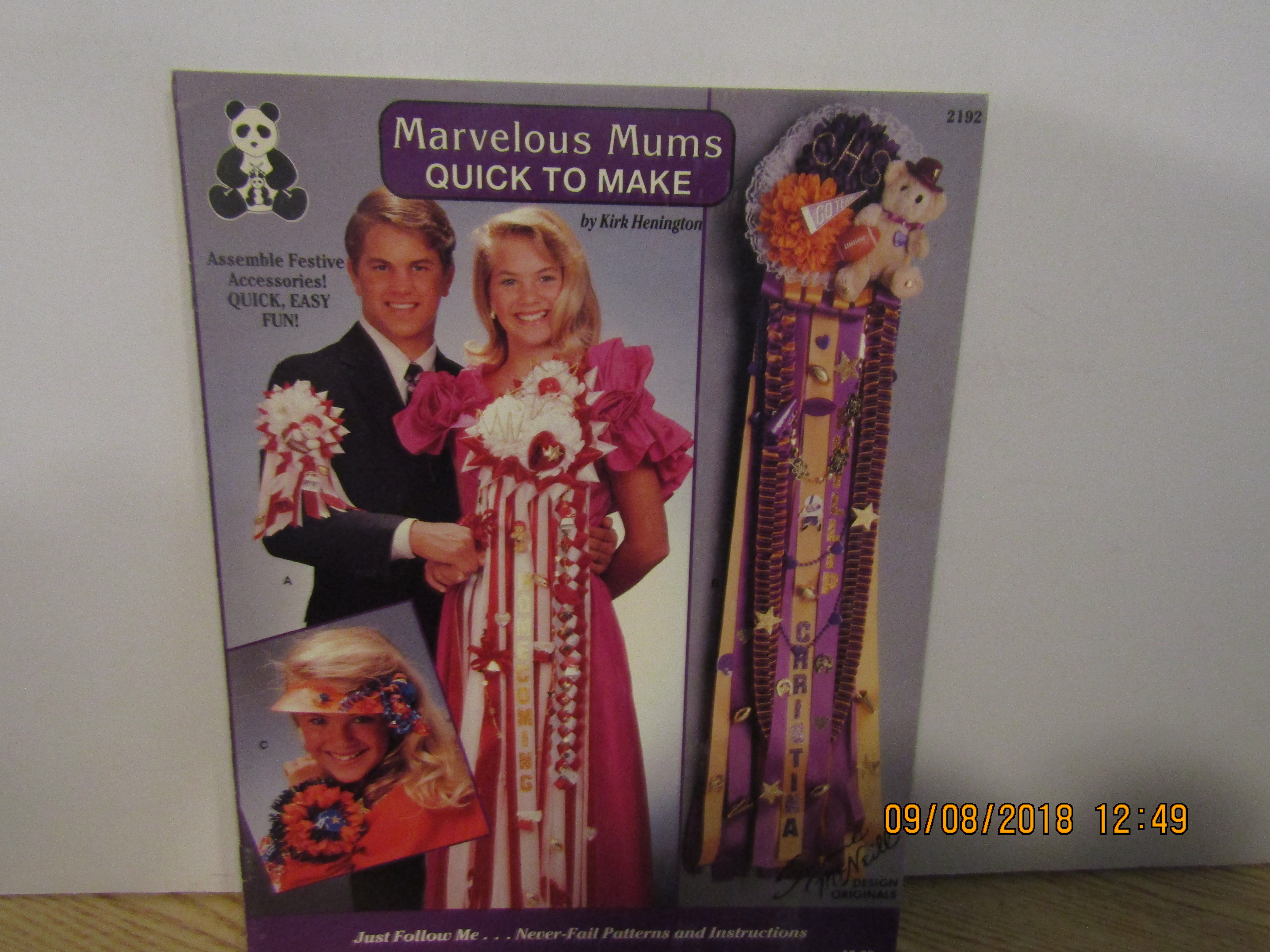Design Original Marvelous Mums Quick To Make #2192