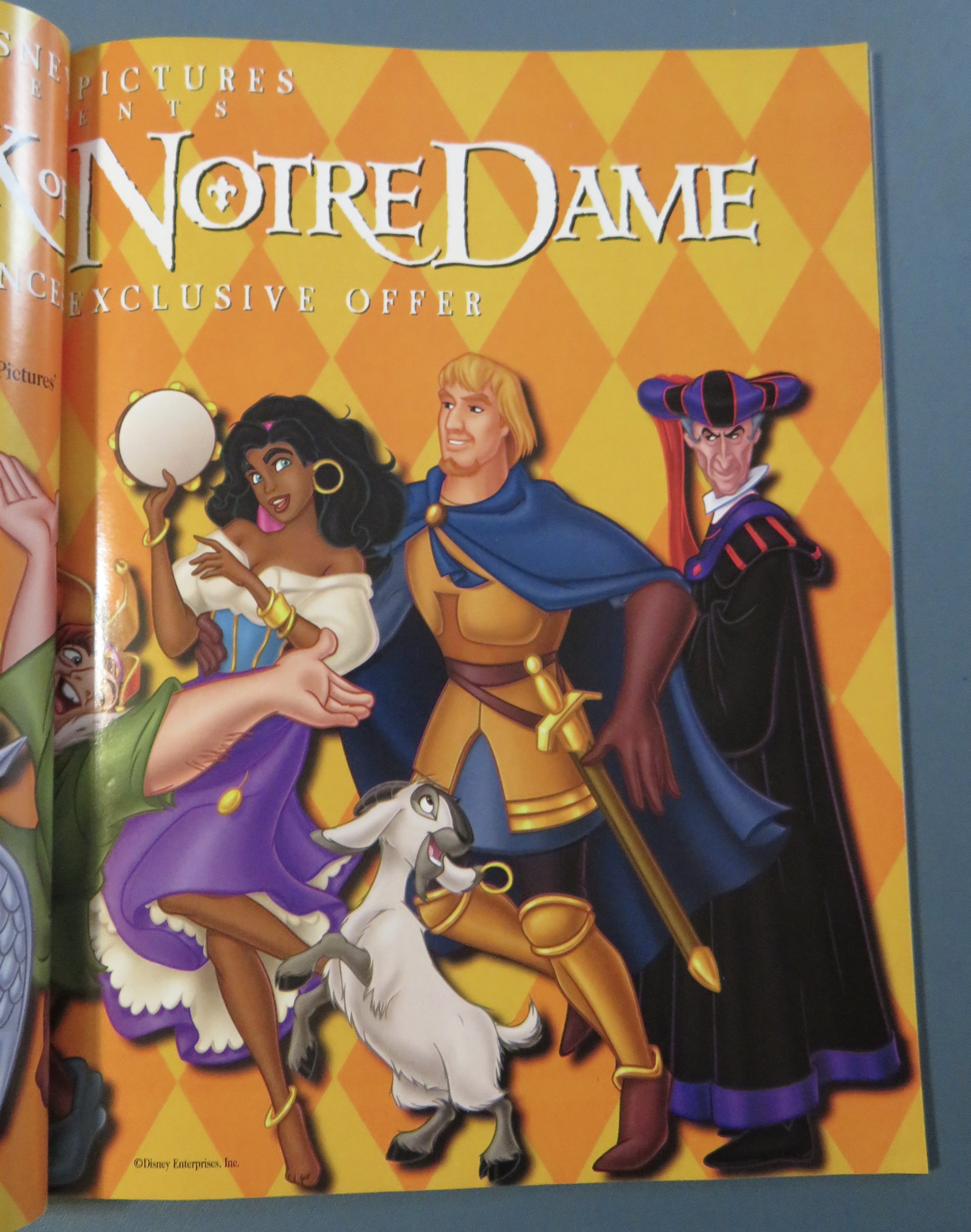 The Disney Magazine Summer 1996 Hunchback