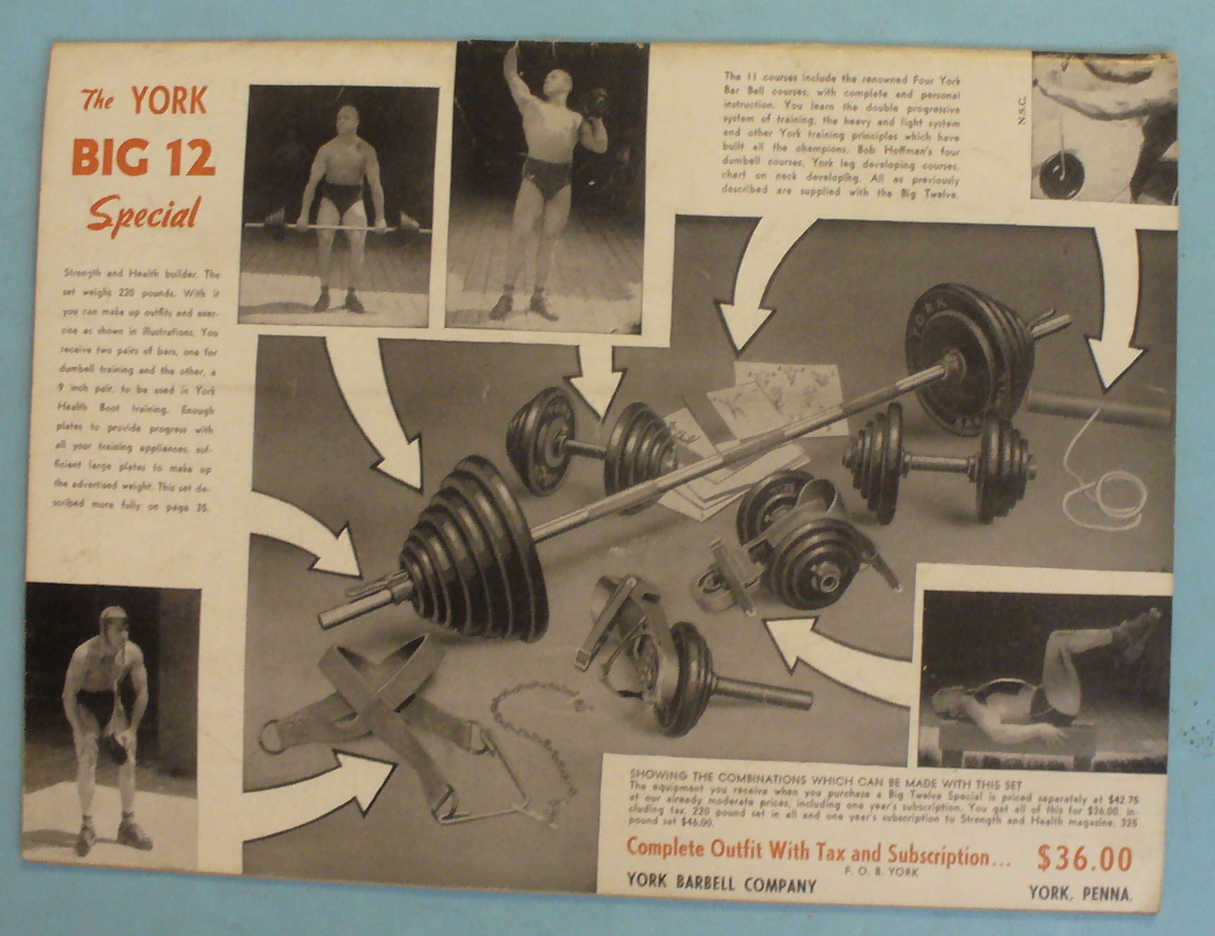 Strength & Health Magazine, February 1946 - Joe Peters