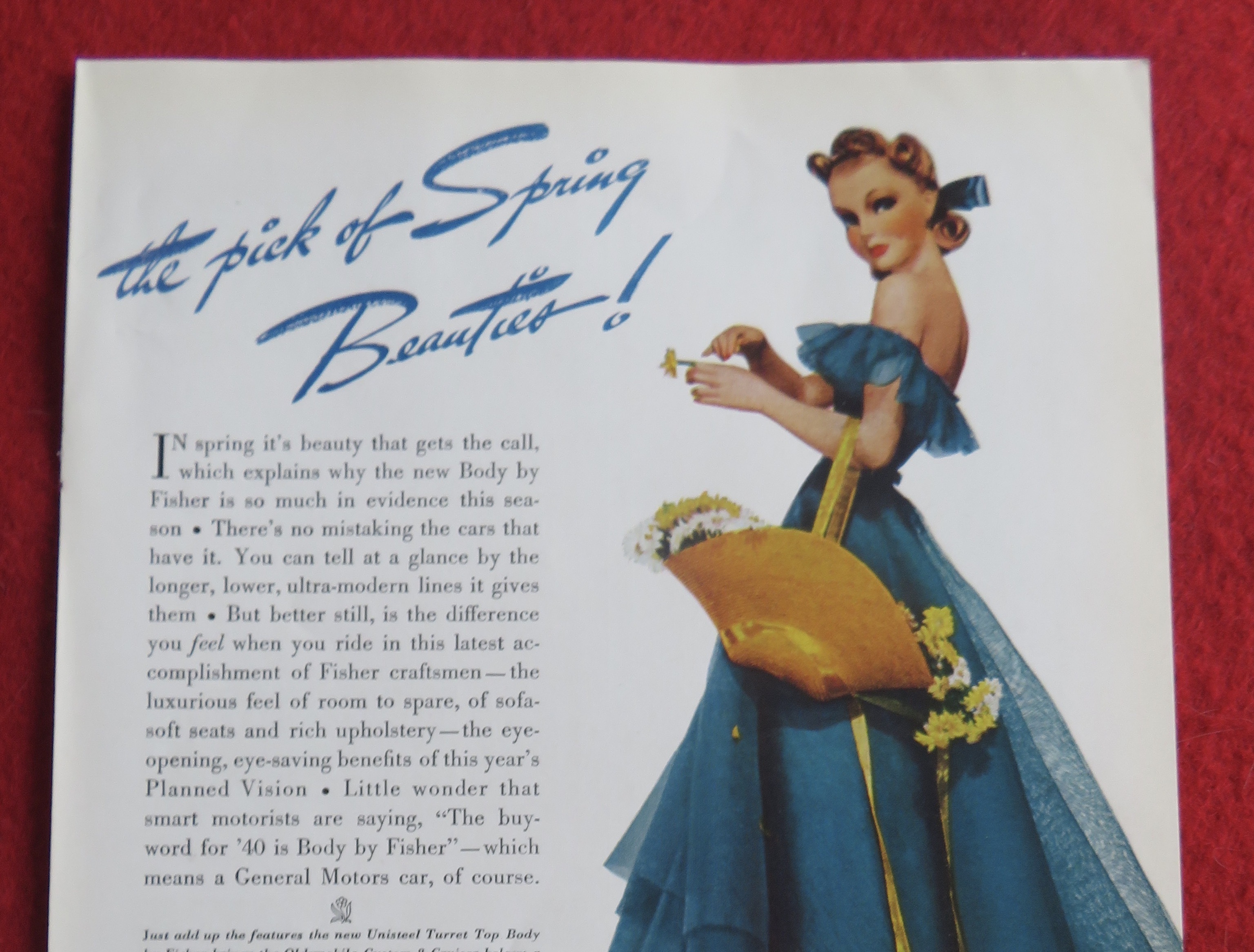 1940 Body by Fisher with The Pick Of Spring Beauties