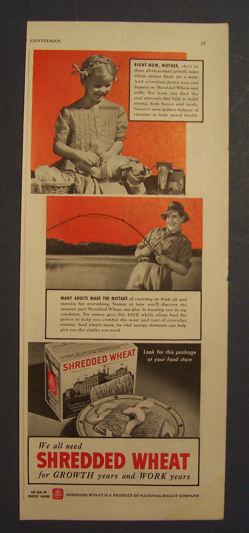 1938 Shredded Wheat