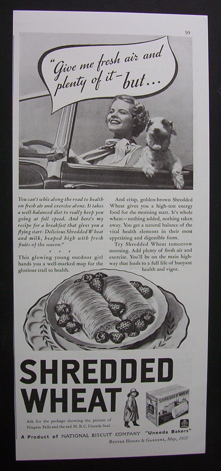 1935  Shredded  Wheat
