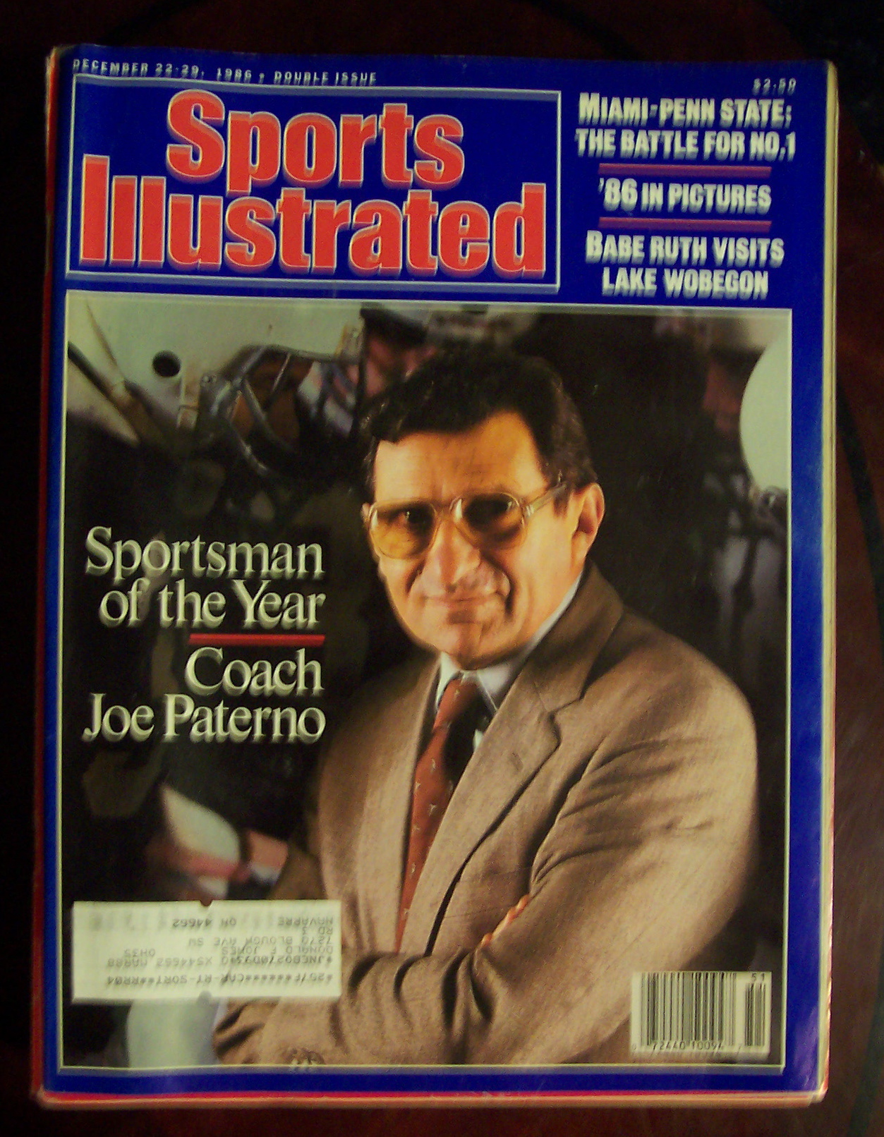 Sports Illustrated Magazine-December 22-29, 1986