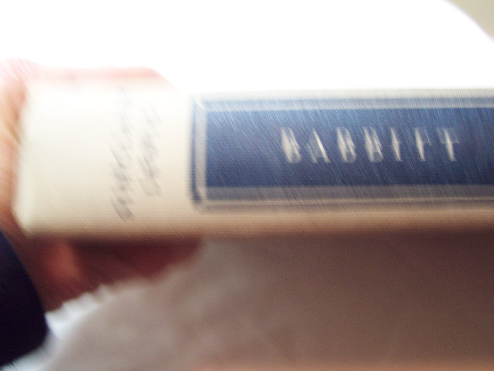 Book, Babbitt, Sinclair Lewis 1922