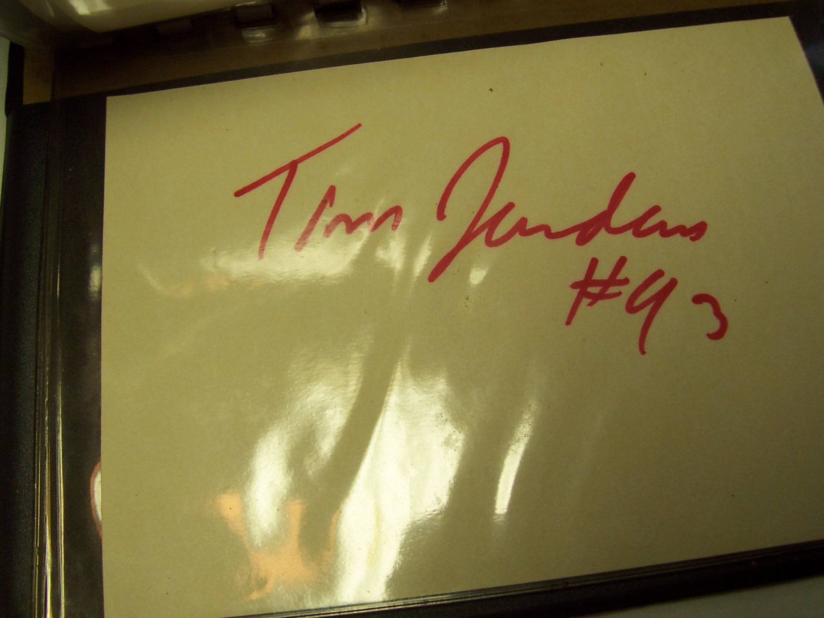 New England Patriots Autograph March 1990