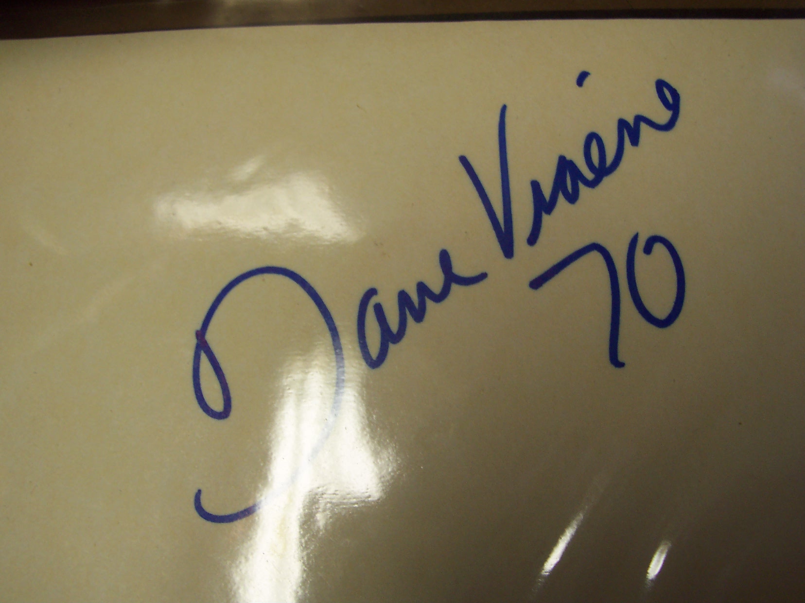 New England Patriots Autograph March 1990