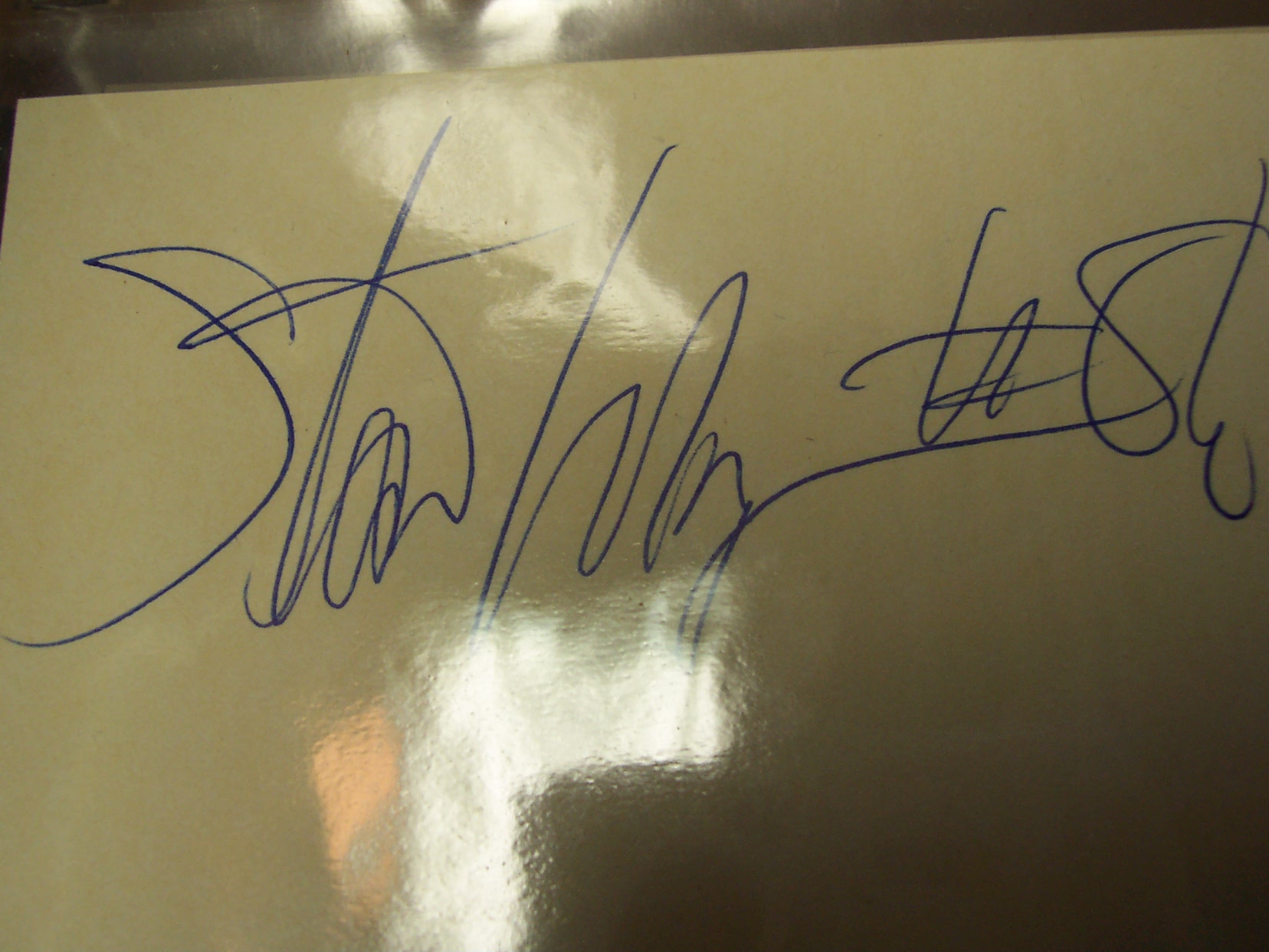 New England Patriots Autograph March 1990