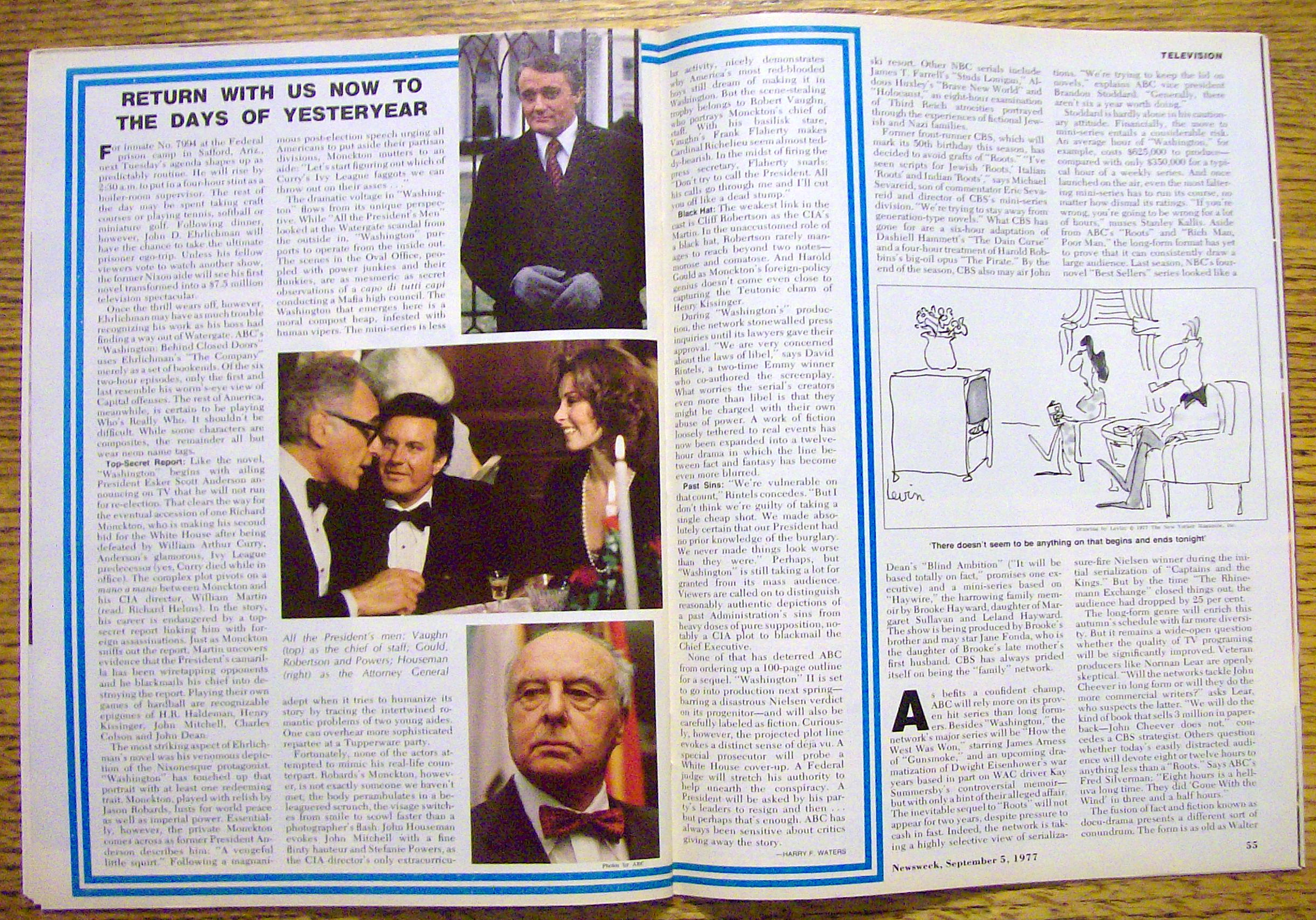 Newsweek Magazine-September 5, 1977-Robertson