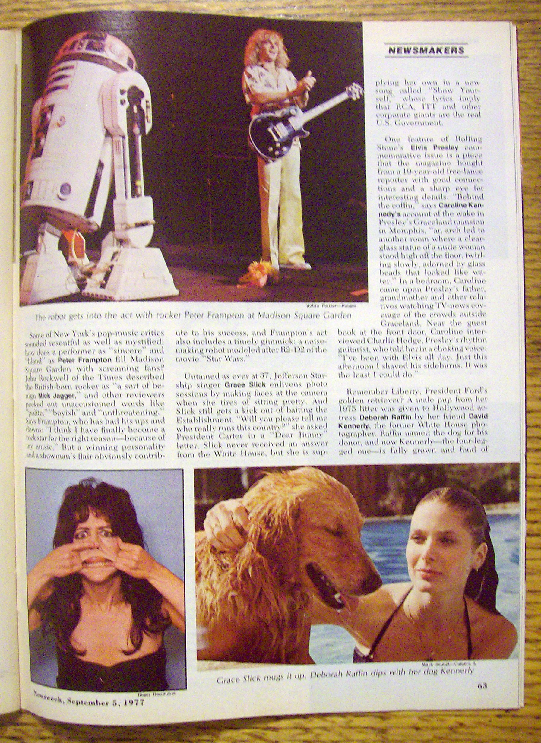 Newsweek Magazine-September 5, 1977-Robertson