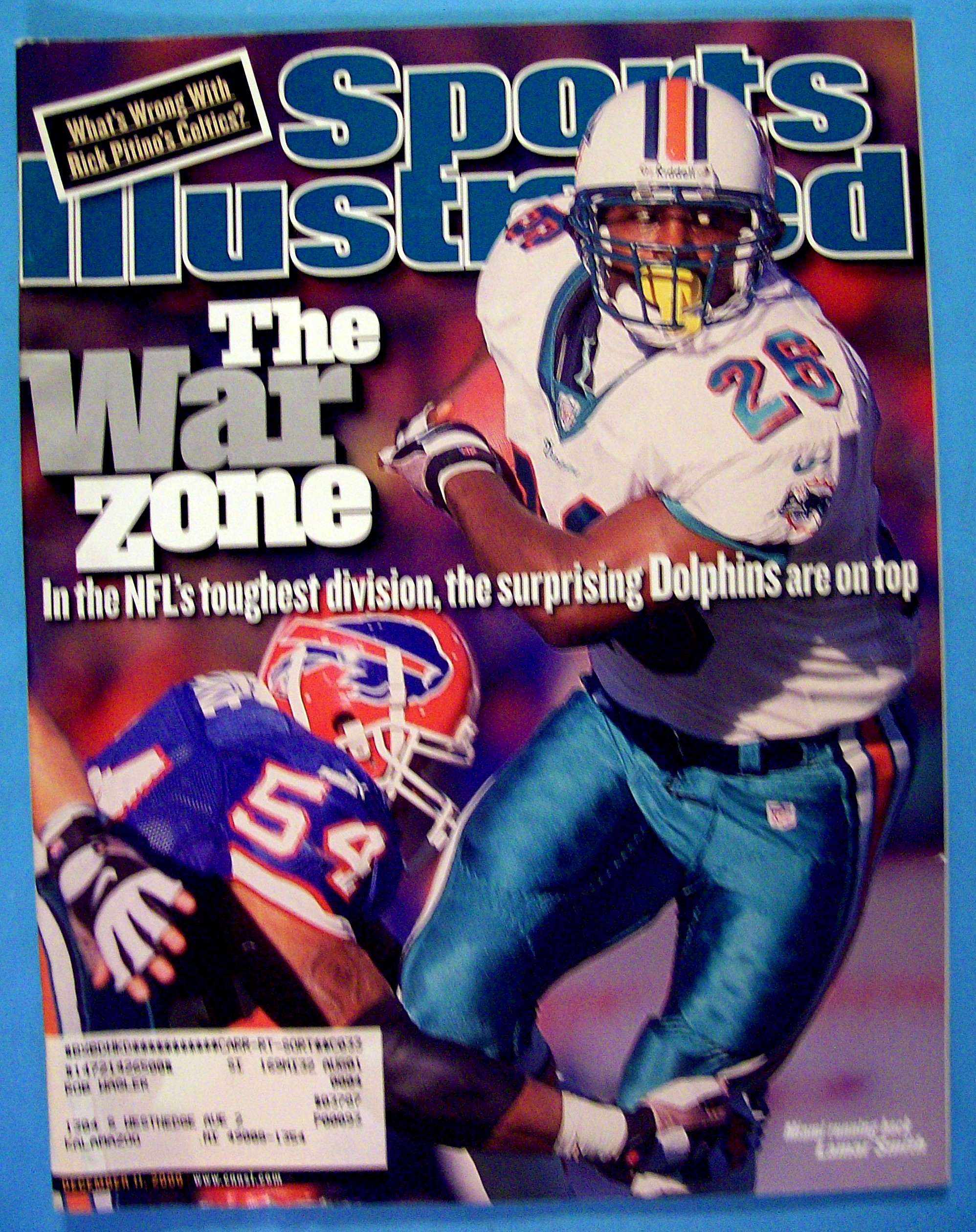 Sports Illustrated Magazine-December 11, 2000-War Zone