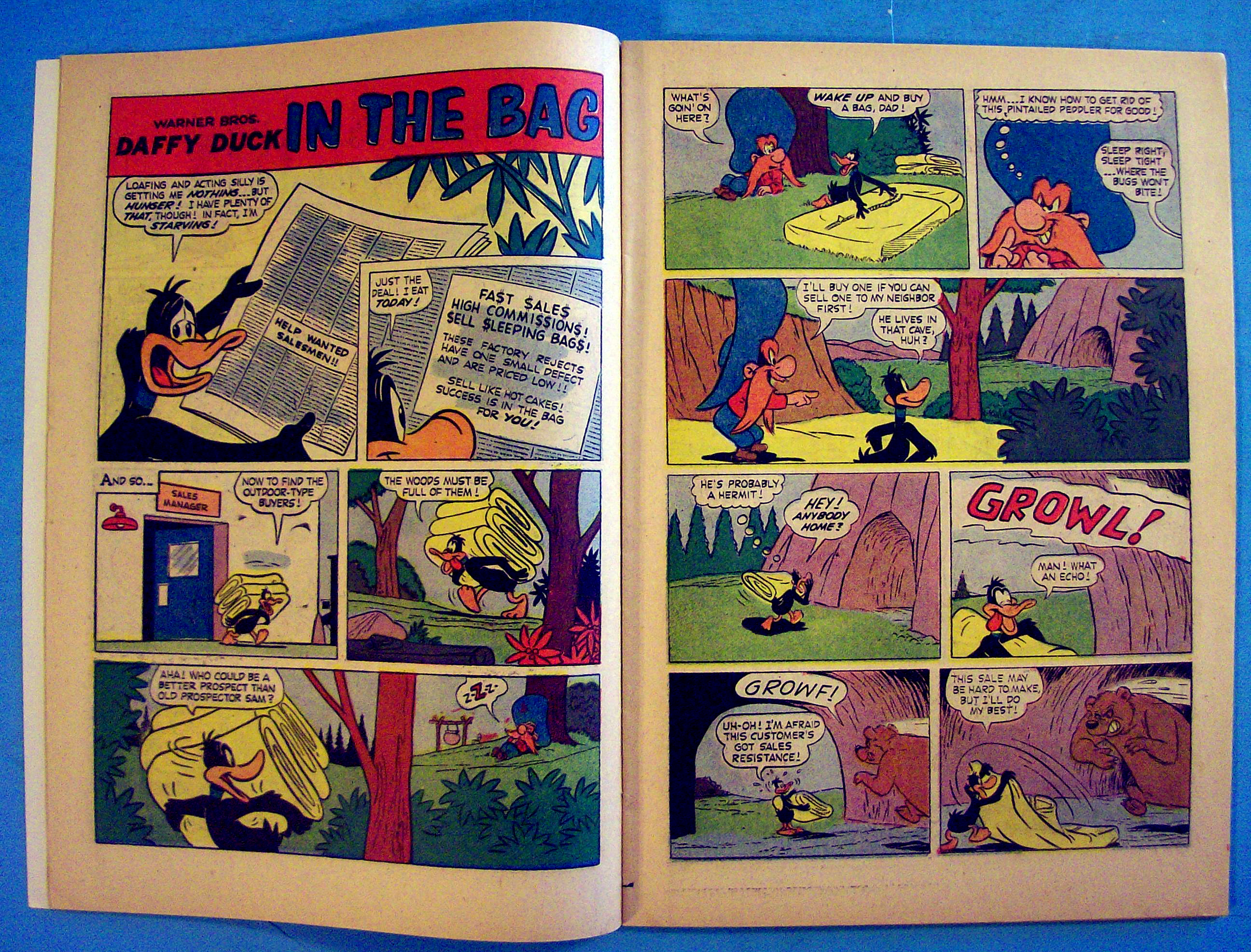 Daffy Duck Comic #21 April 1960 April Foolishness