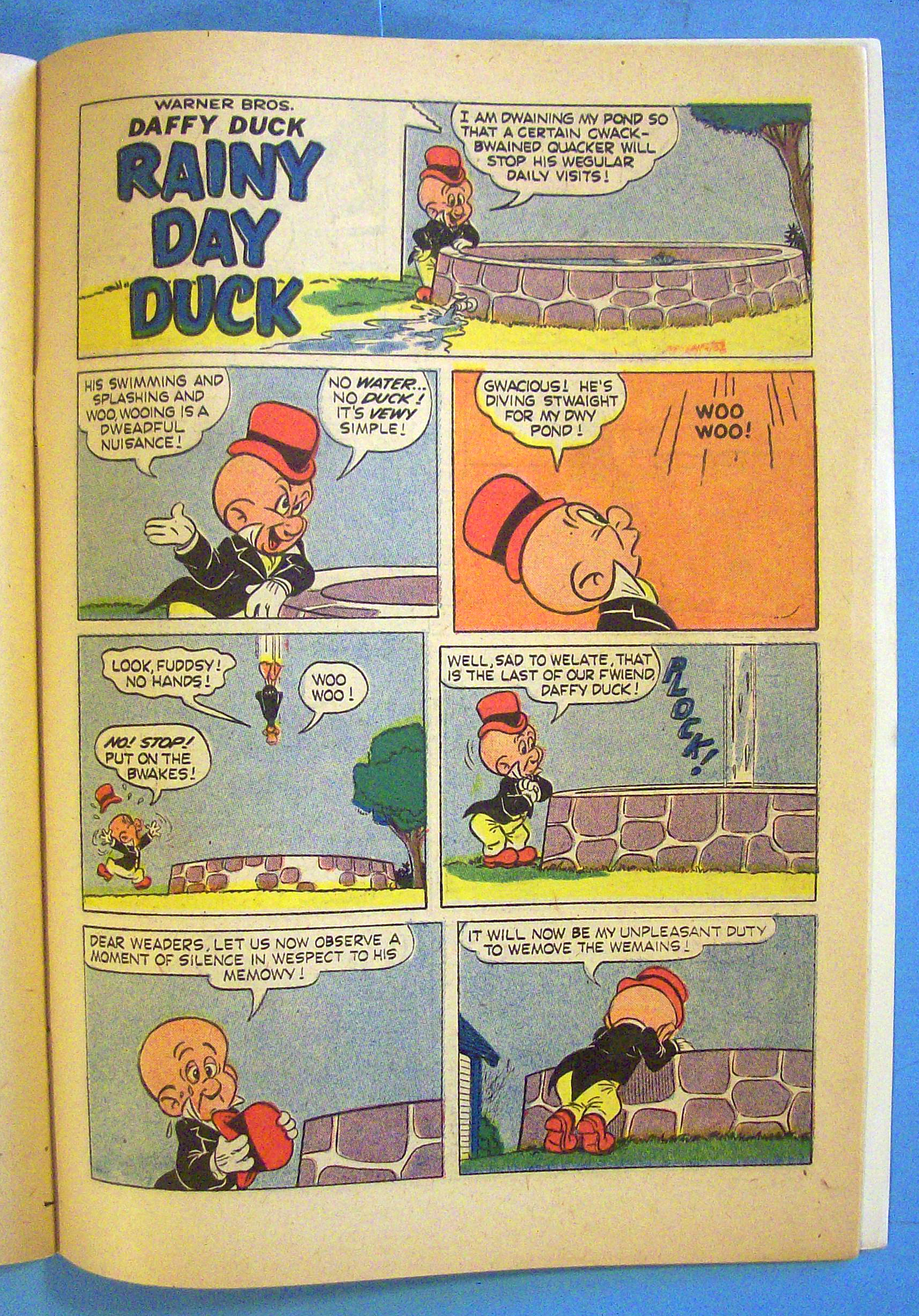 Daffy Duck Comic #21 April 1960 April Foolishness