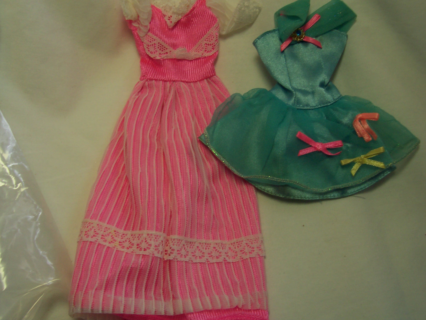 Barbie Doll Clothes Dresses Pair