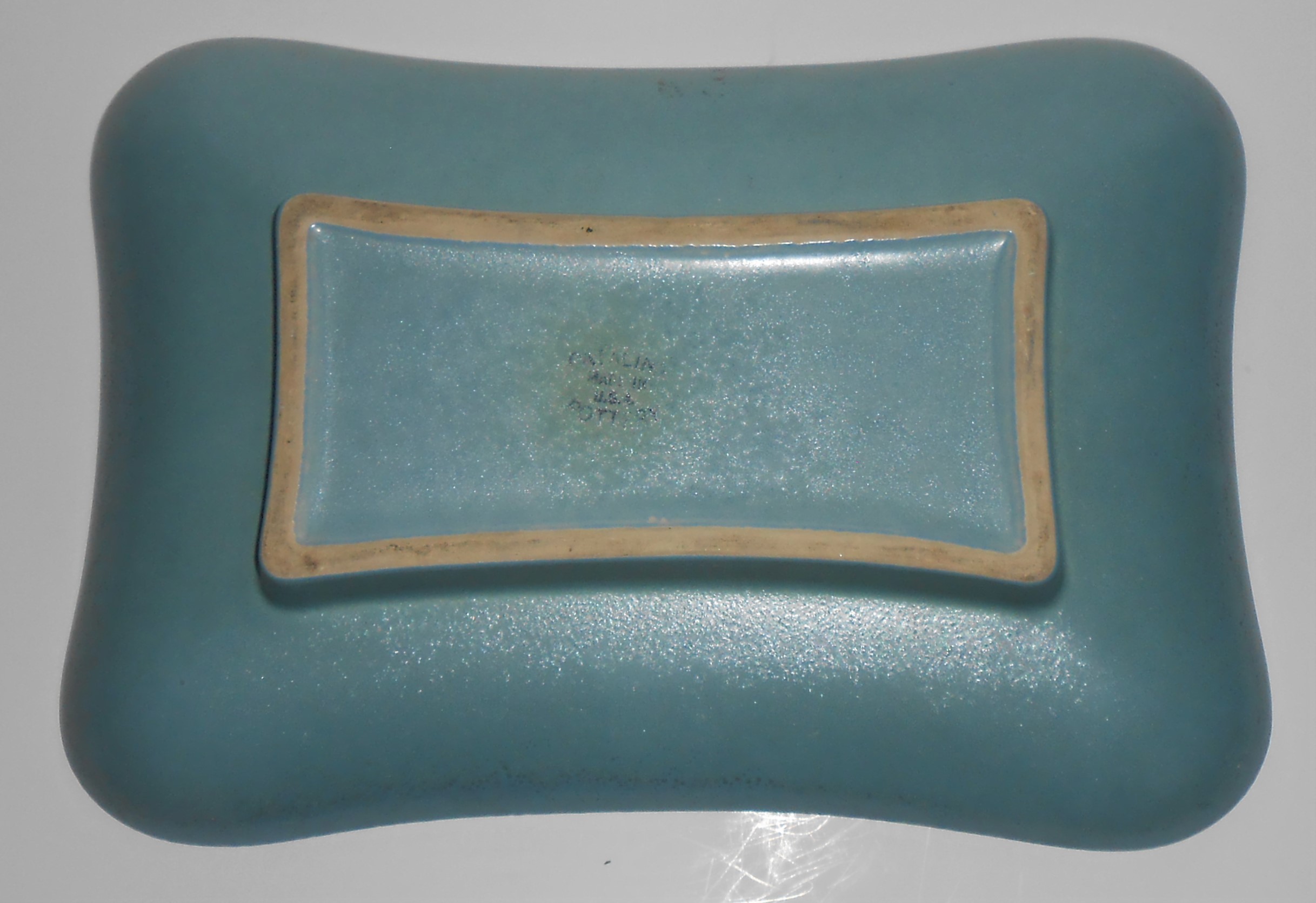 Franciscan Pottery Catalina Reseda Matrix Blue #C-458 B