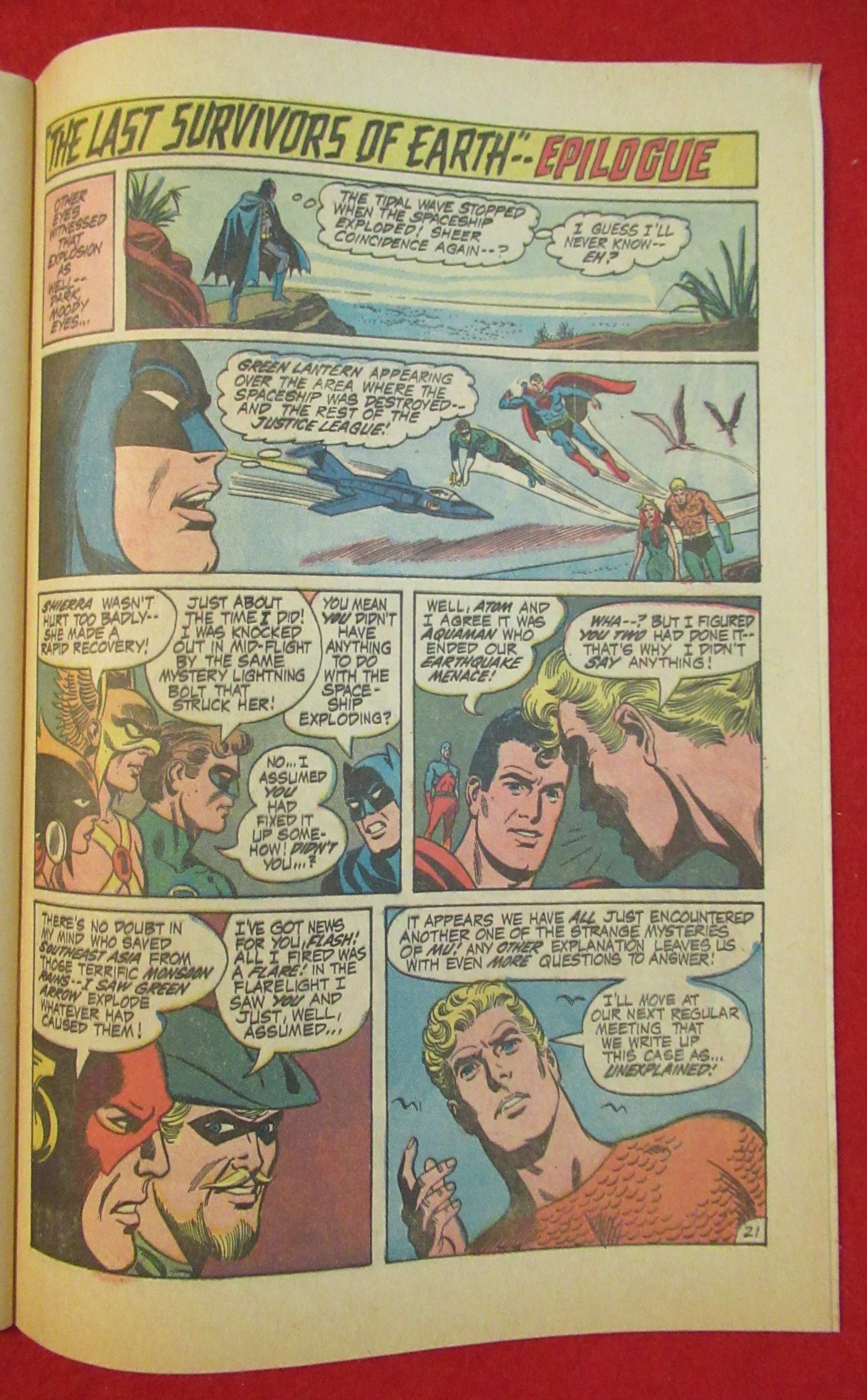 Justice League Of America Comic March 1971