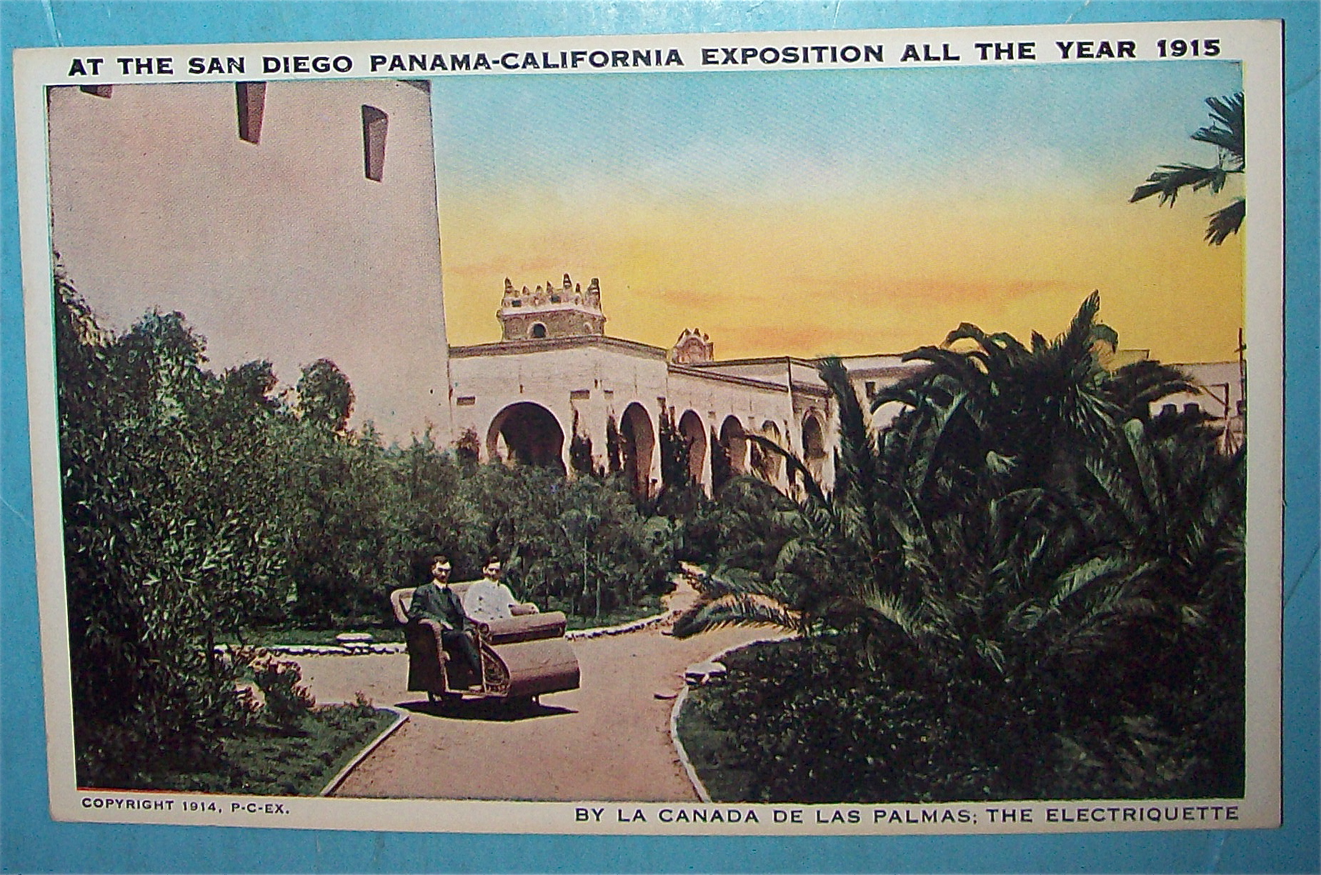 By La Canada De Las Palmas: The Electriquette Postcard
