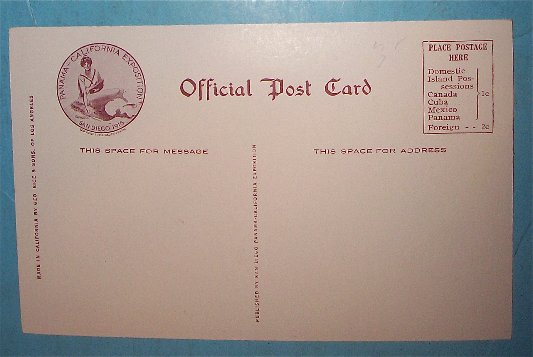 By La Canada De Las Palmas: The Electriquette Postcard