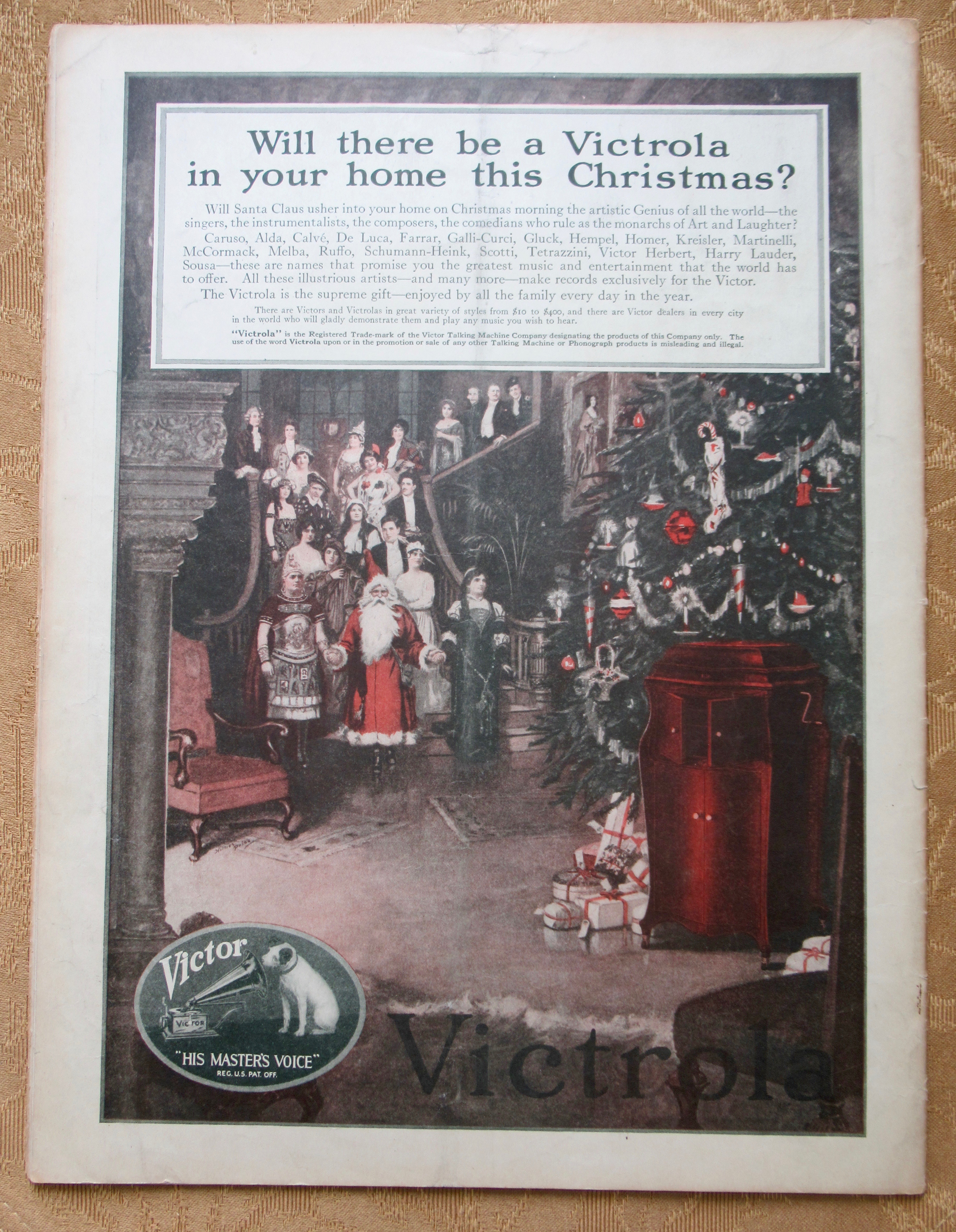Leslie Magazine December 1, 1917 Flagg Cover