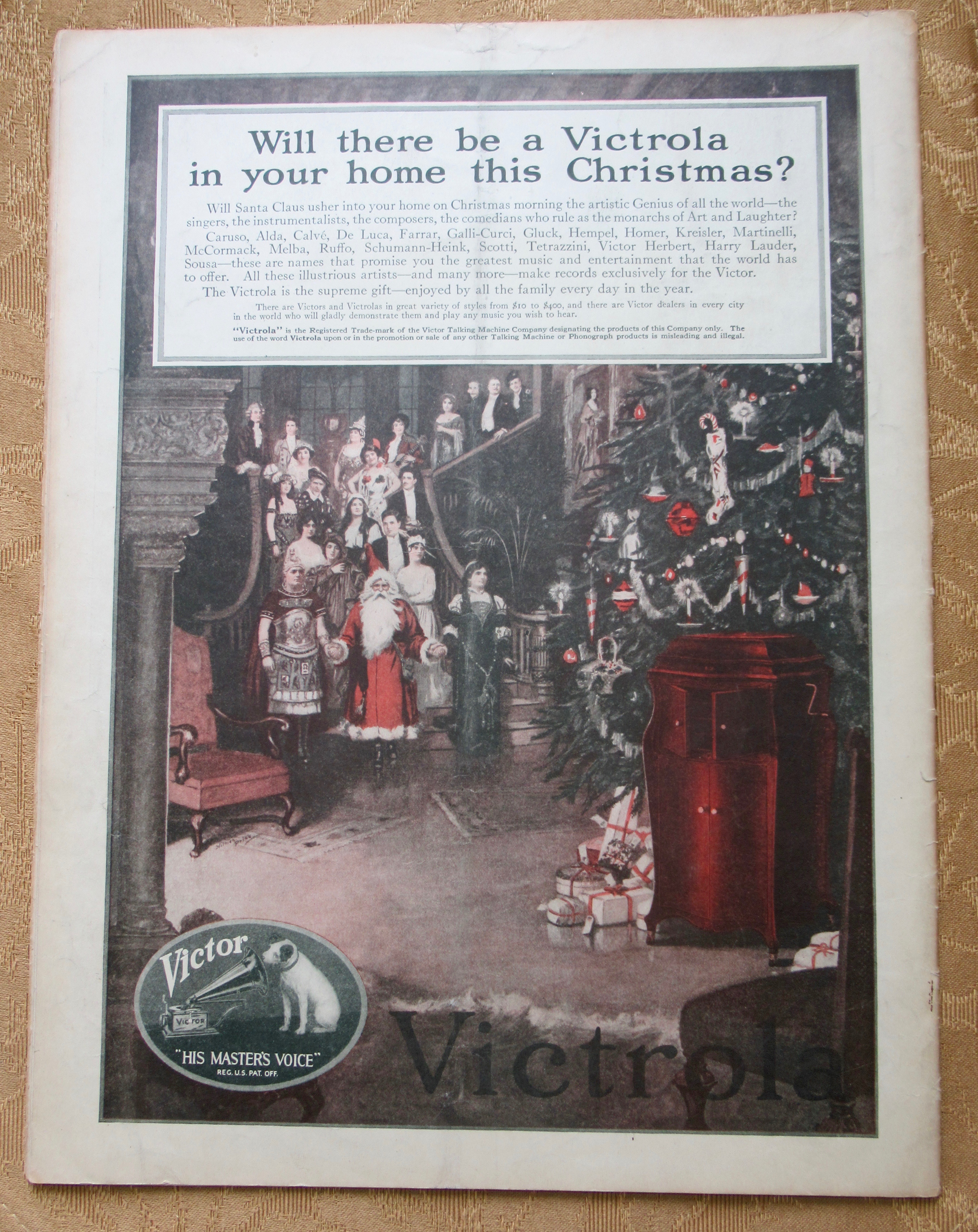 Leslie Magazine December 1, 1917 Flagg Cover