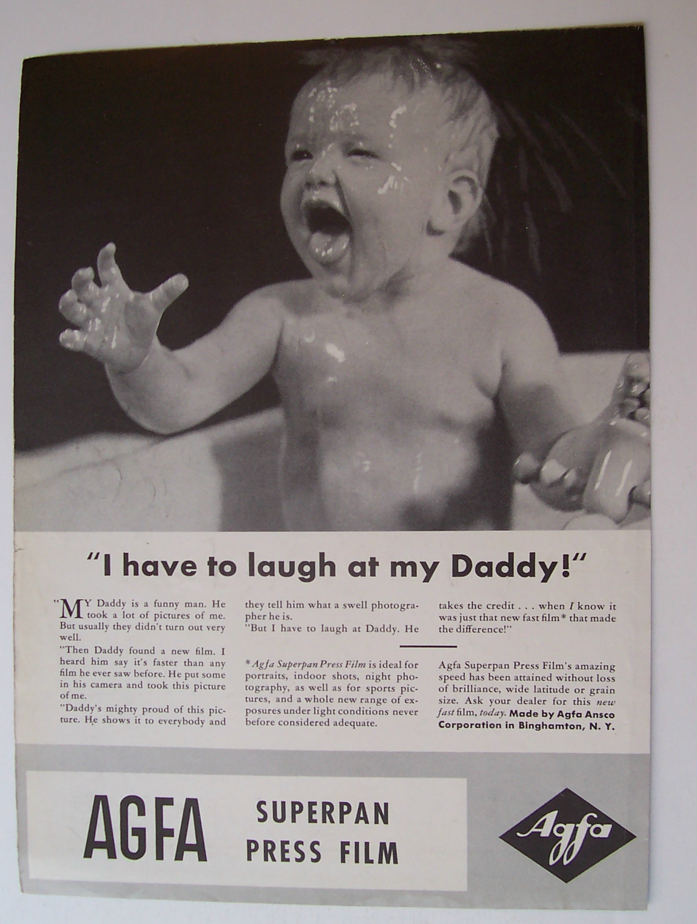 1939 Agfa Superpan Press Film