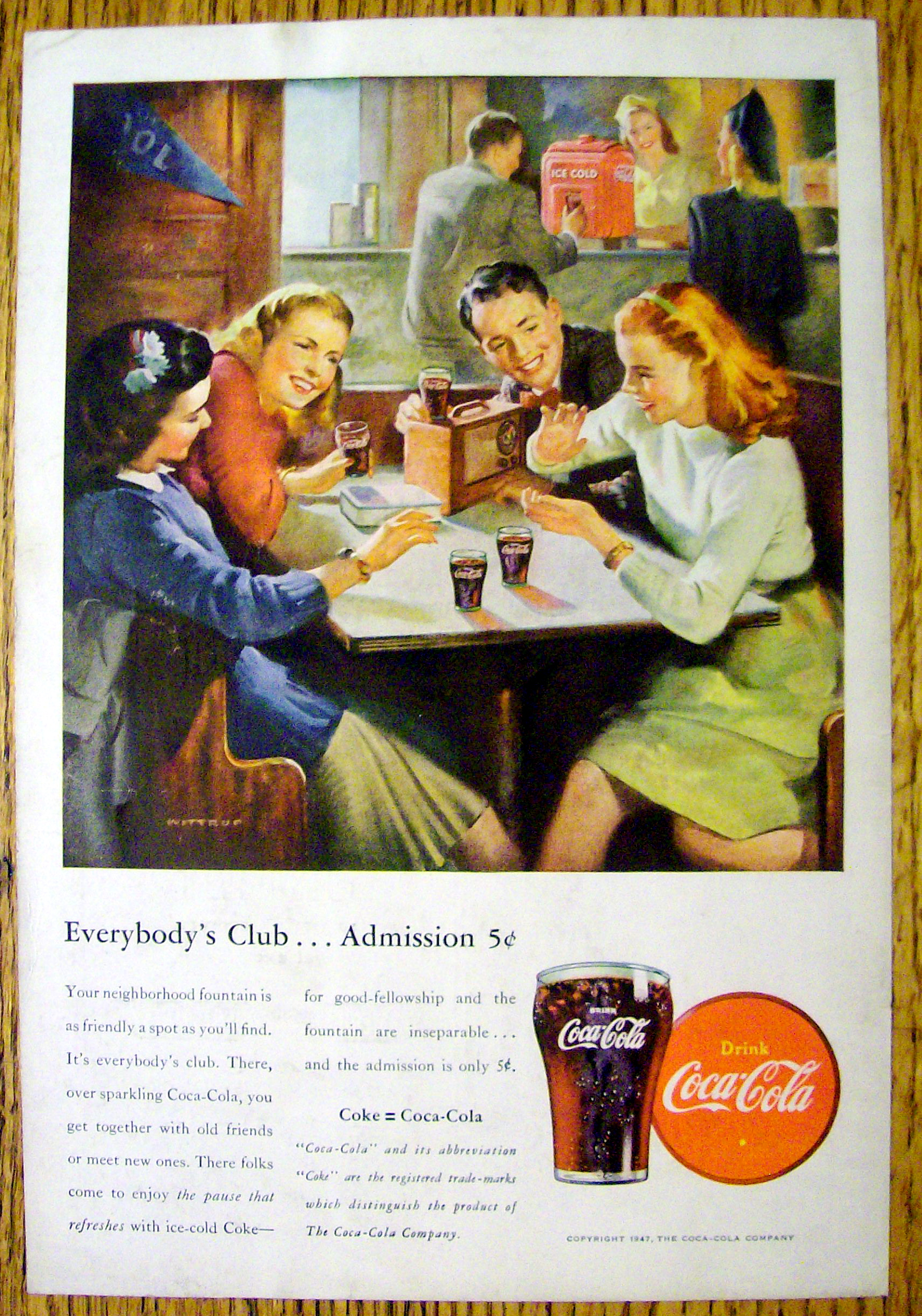 1947 Coca Cola (Coke)