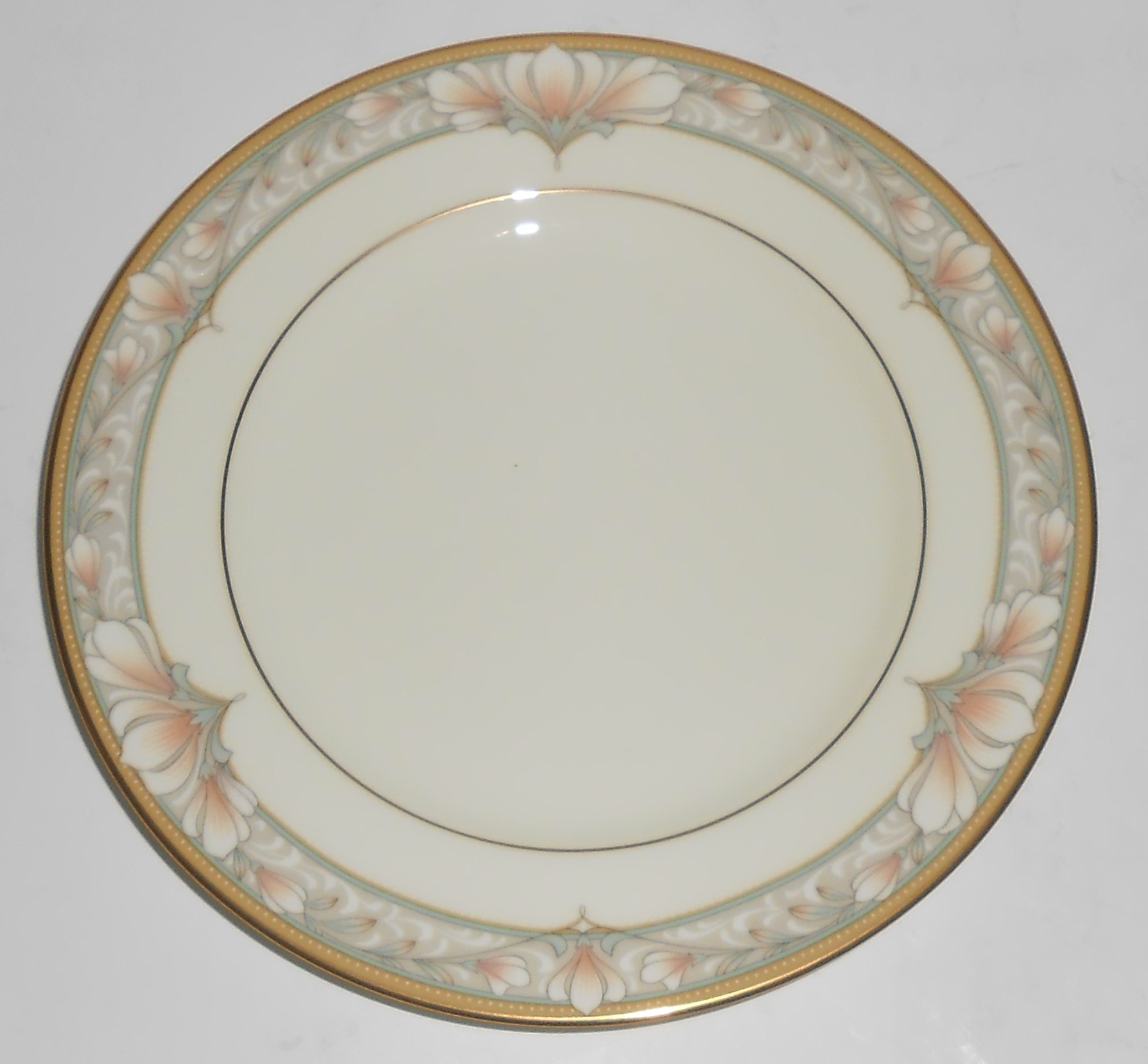 Noritake China Porcelain Barrymore Gold 9737 Bread Pl