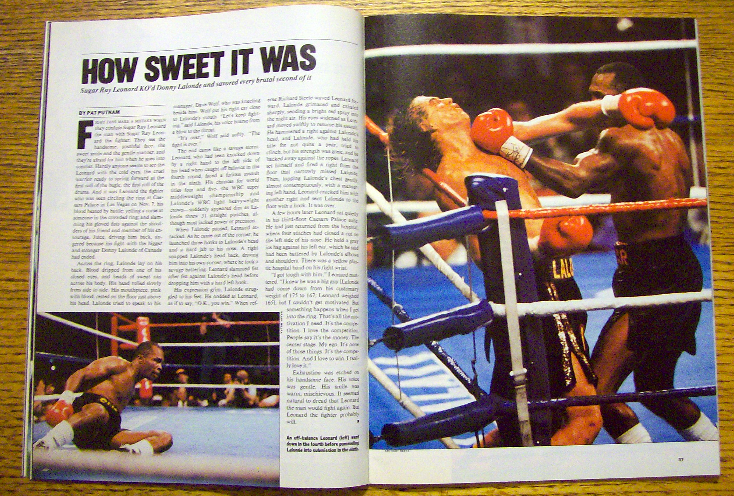 Sport Illustrated Magazine-November 21, 1988 Whoa!