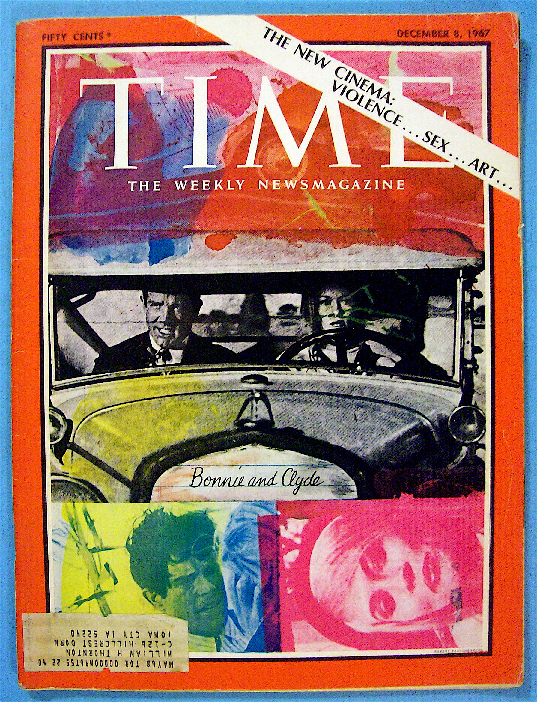 Time Magazine December 8, 1967 Bonnie & Clyde
