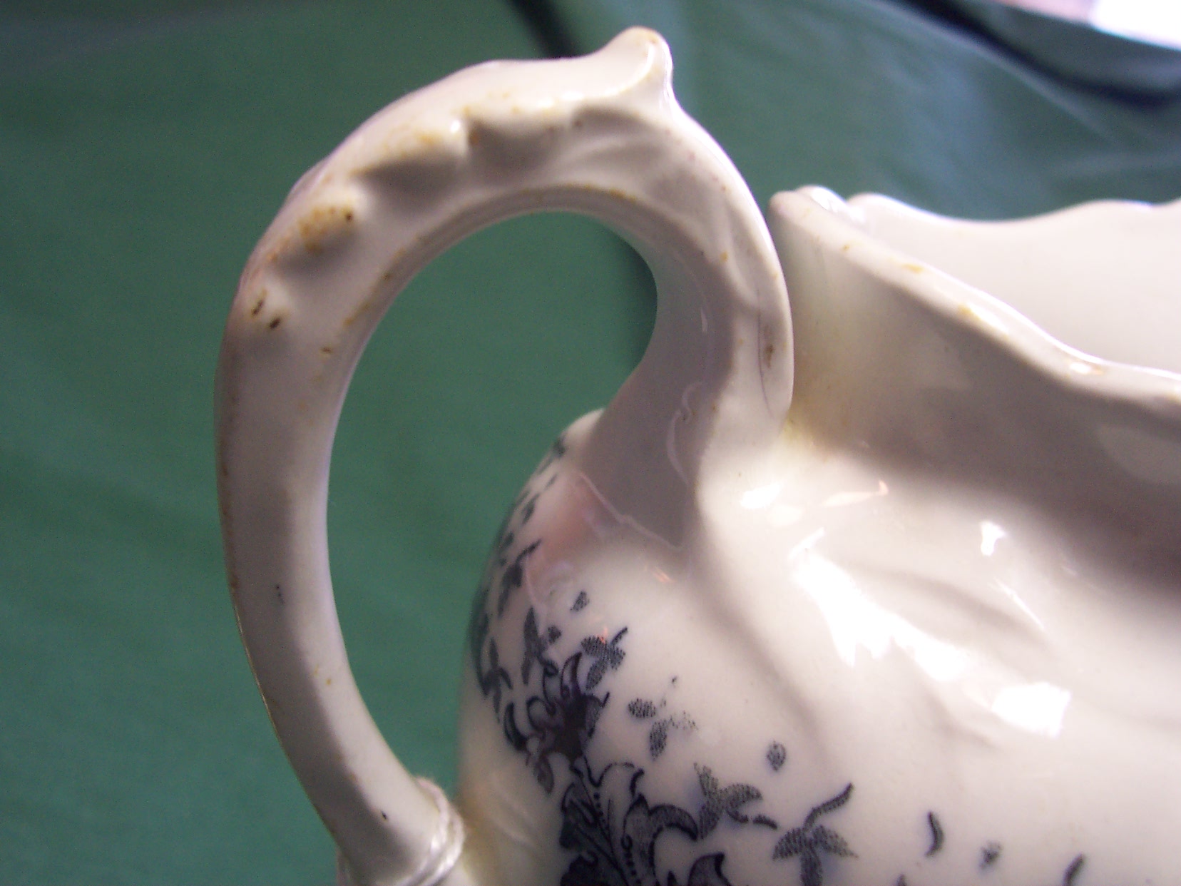 Porcelain Opaque Pitcher Bridgwood & Son