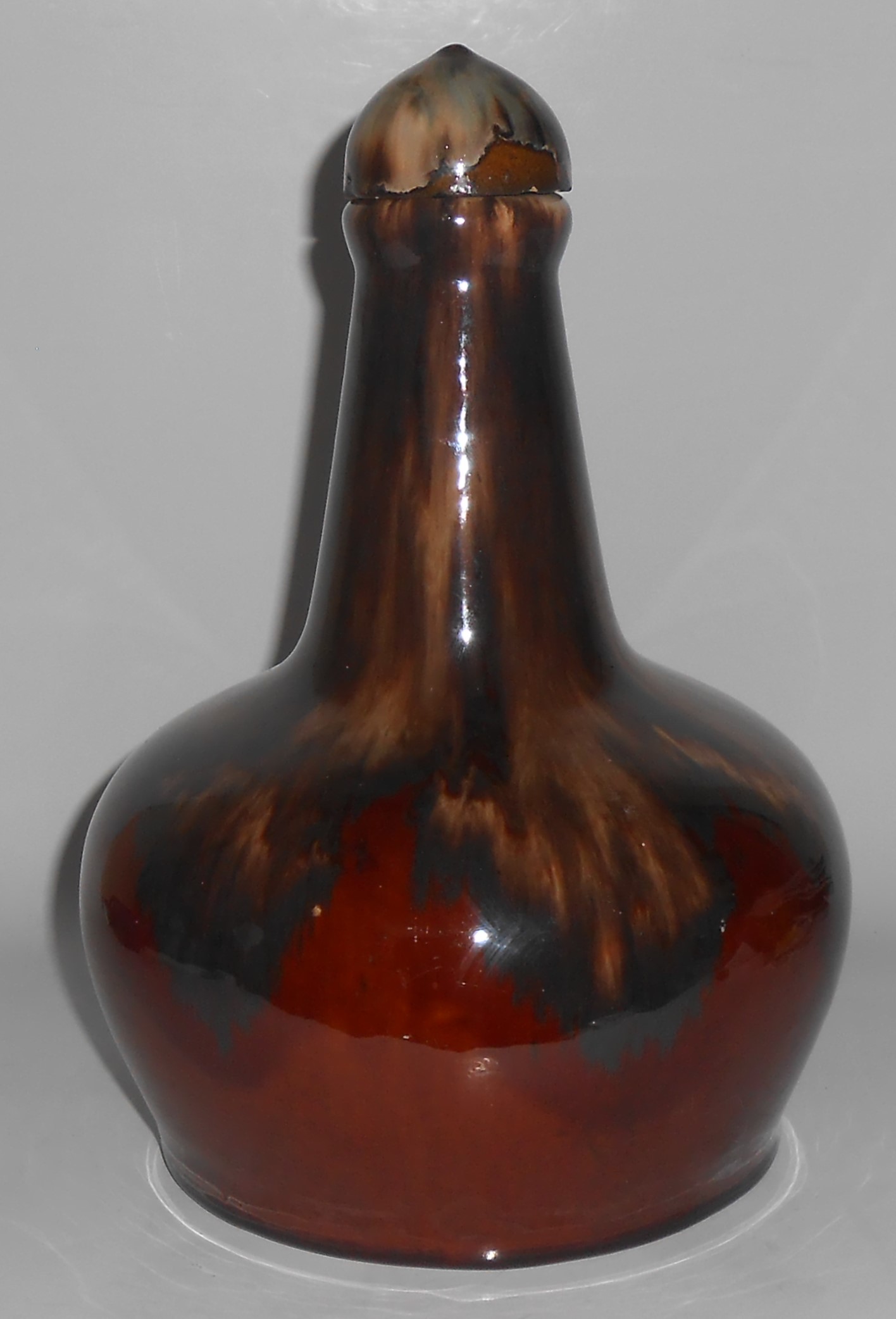 Brush McCoy Pottery Brown Onyx Large Musical Jug