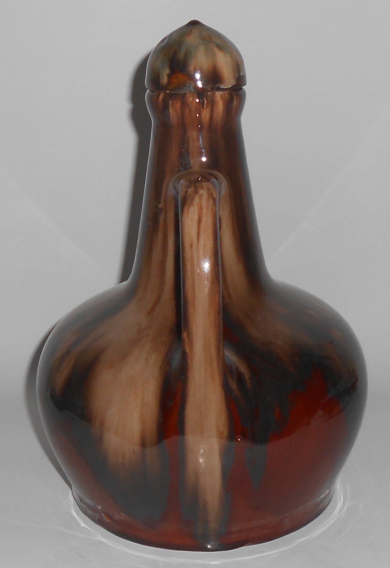 Brush McCoy Pottery Brown Onyx Large Musical Jug