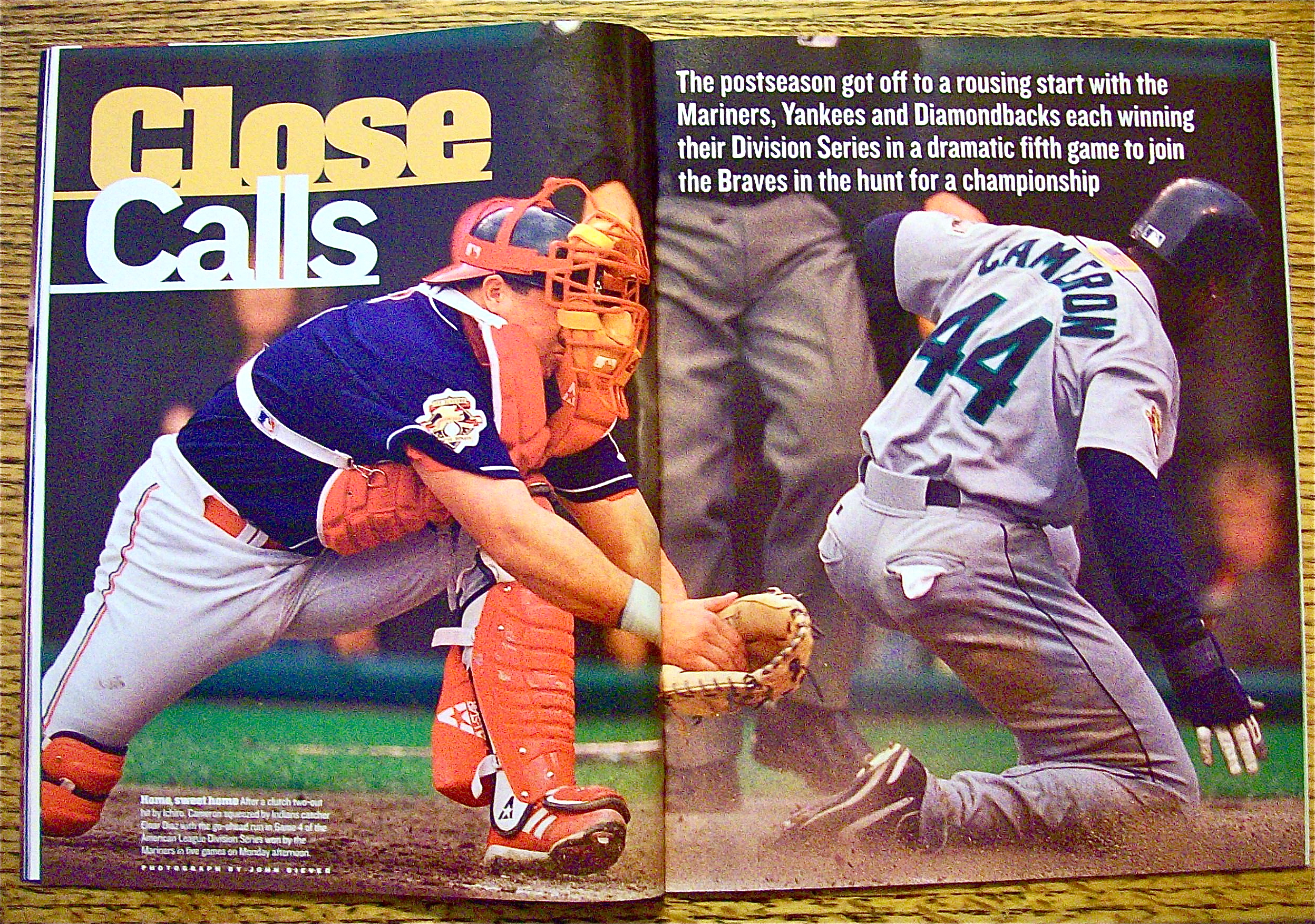 Sports Illustrated Magazine October 22, 2001 Playoffs