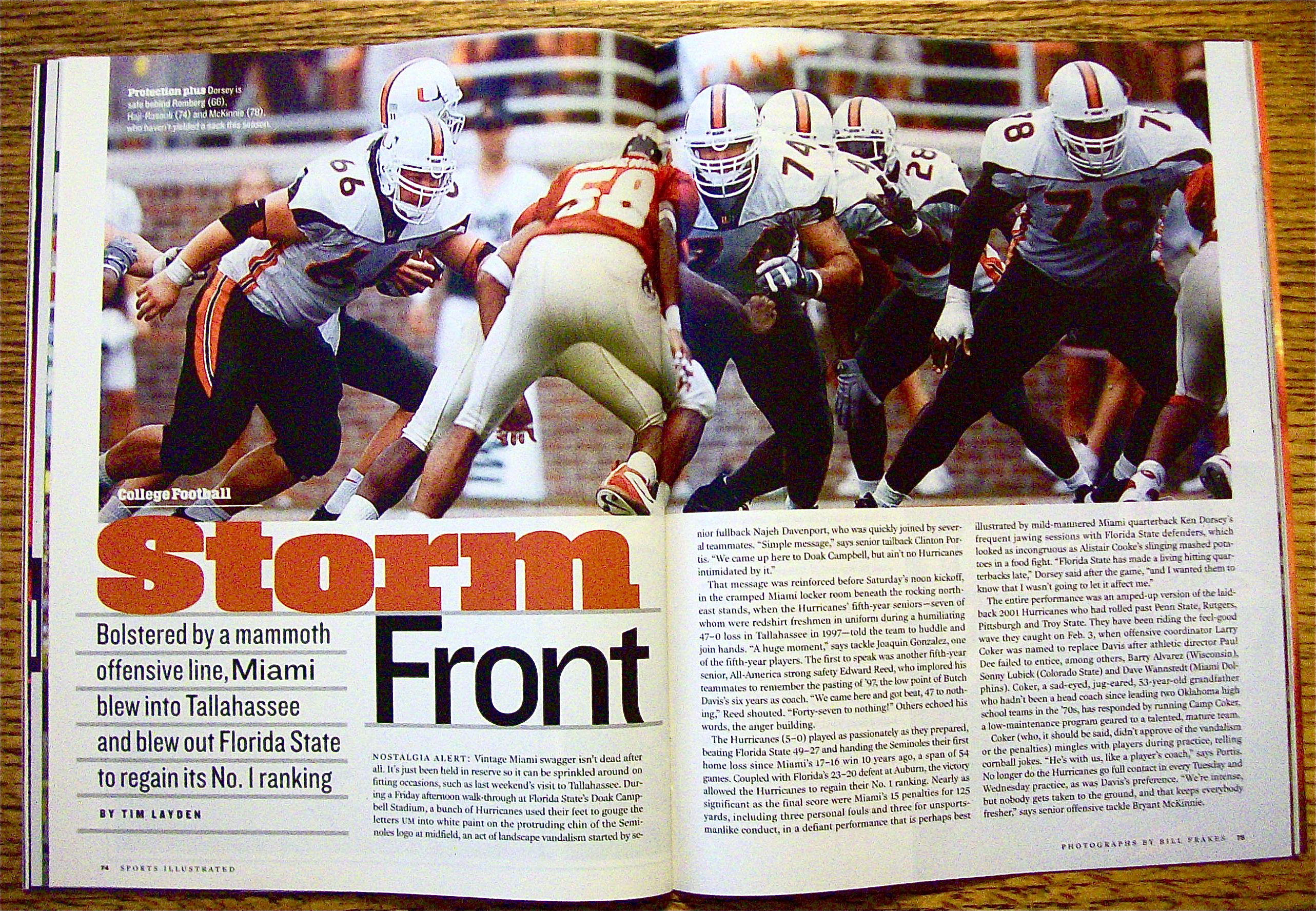 Sports Illustrated Magazine October 22, 2001 Playoffs