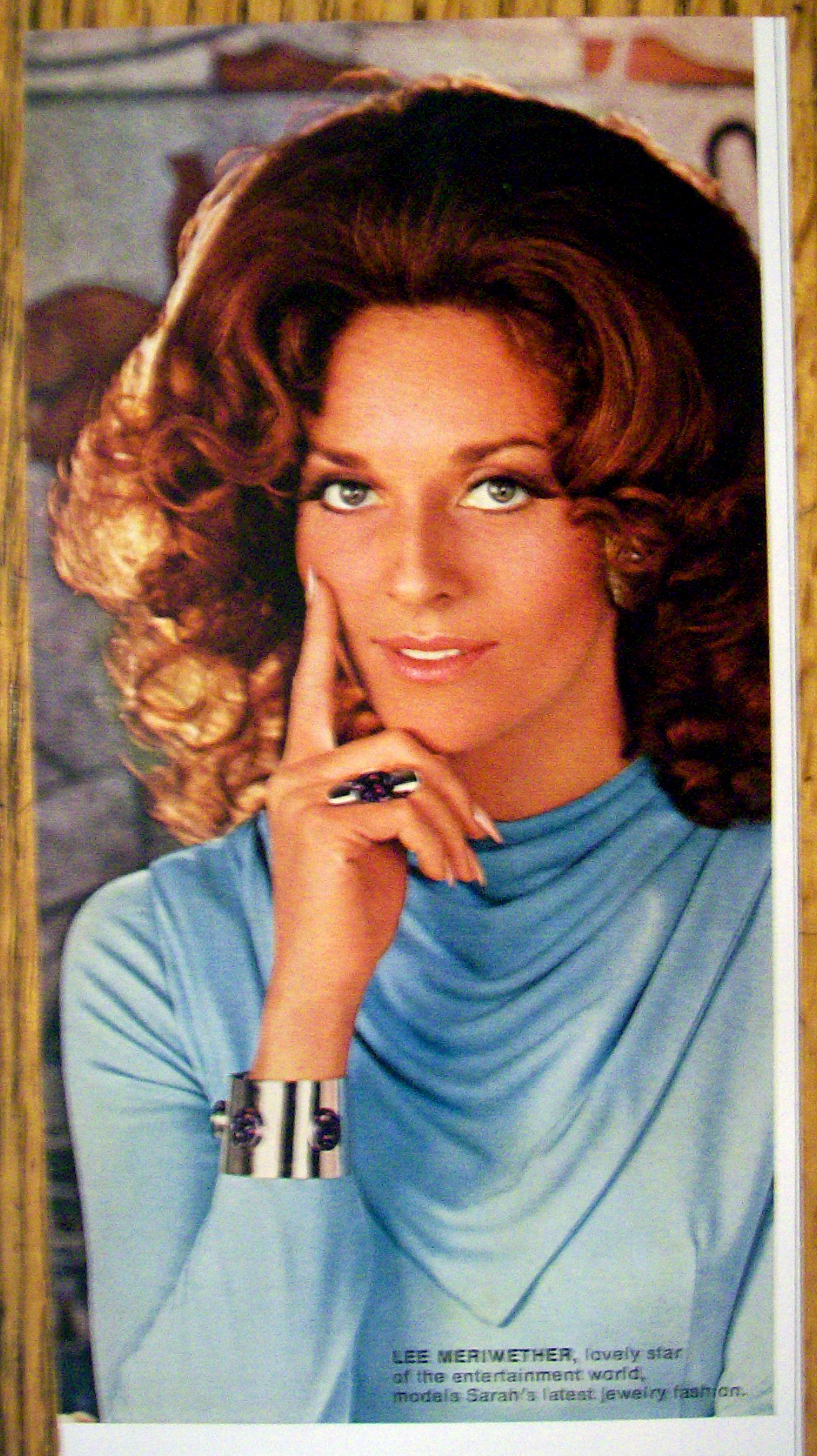 1972 Sarah Coventry with Lee Meriwether (Catwoman)