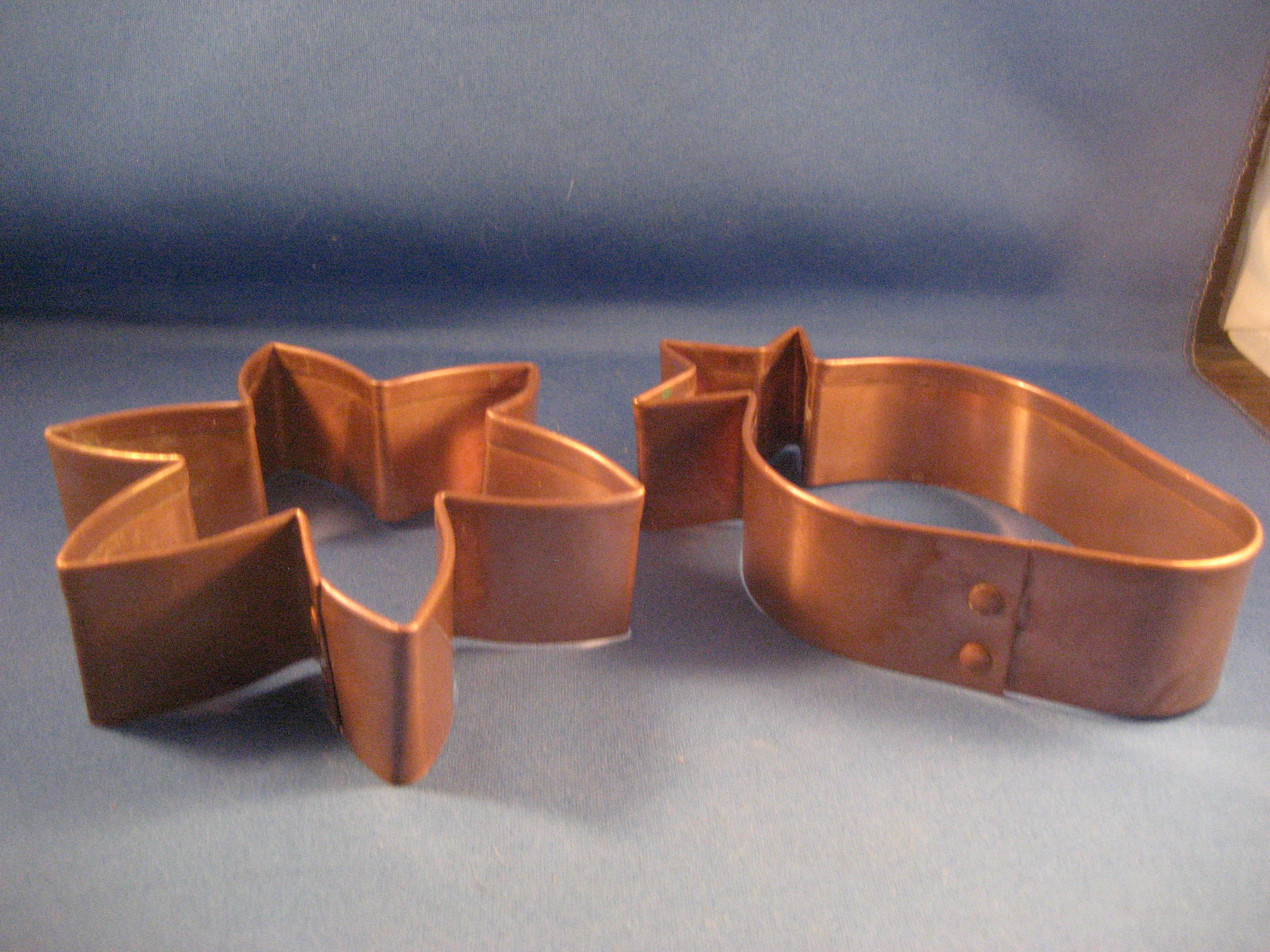 Copper Cookie Cutters