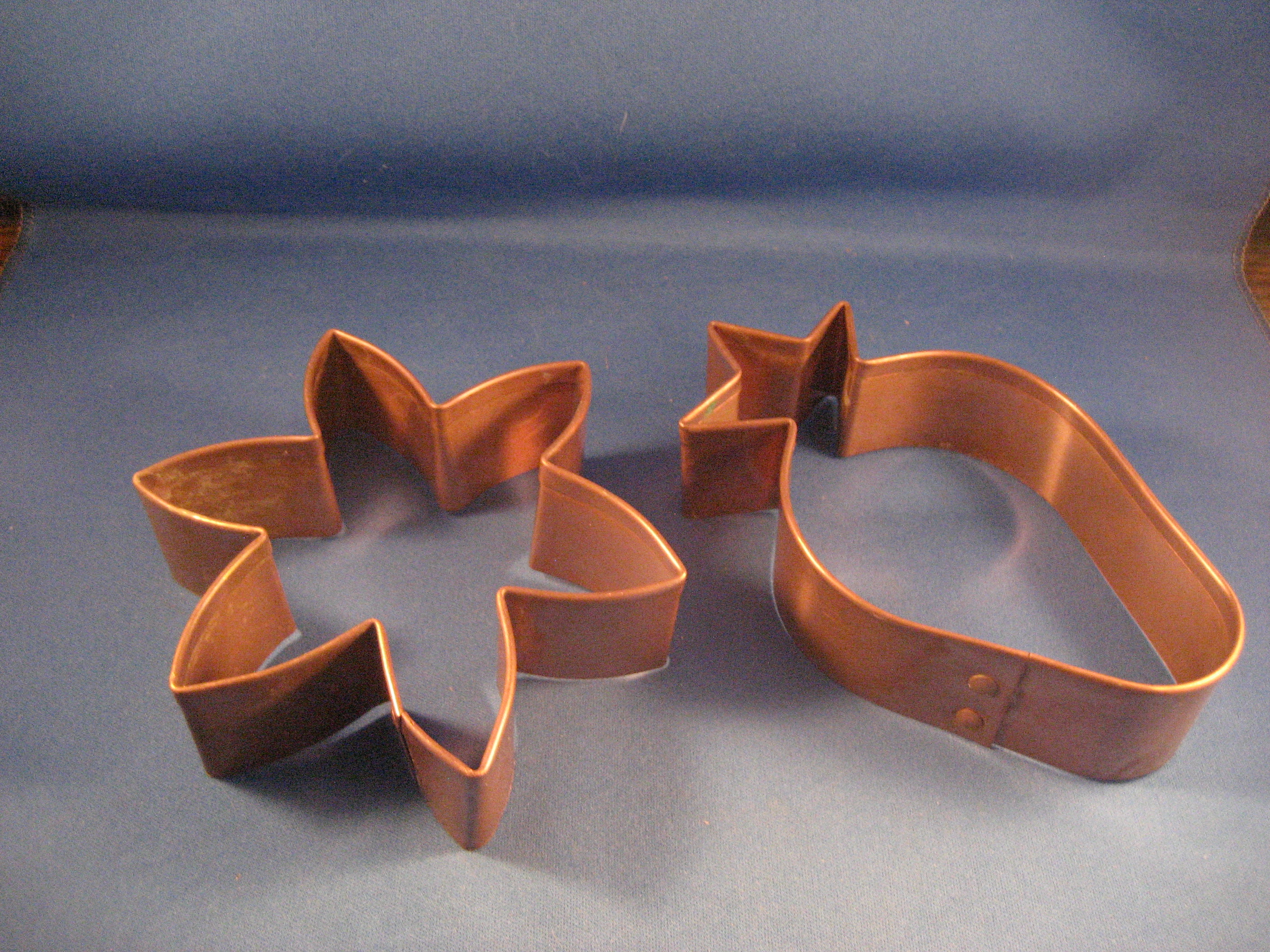 Copper Cookie Cutters