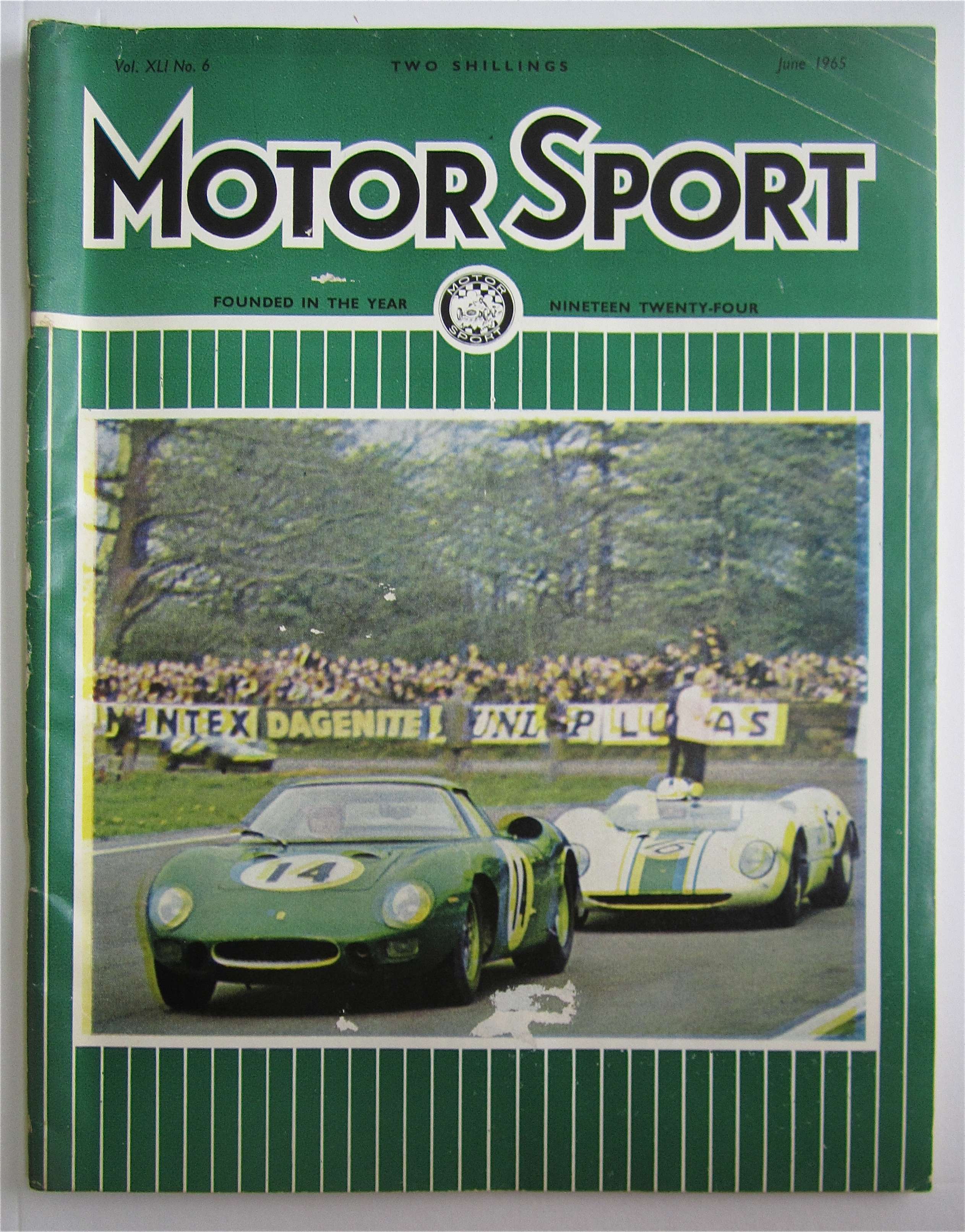 Motor Sport Magazine June 1965 The R.A.C. T.T.