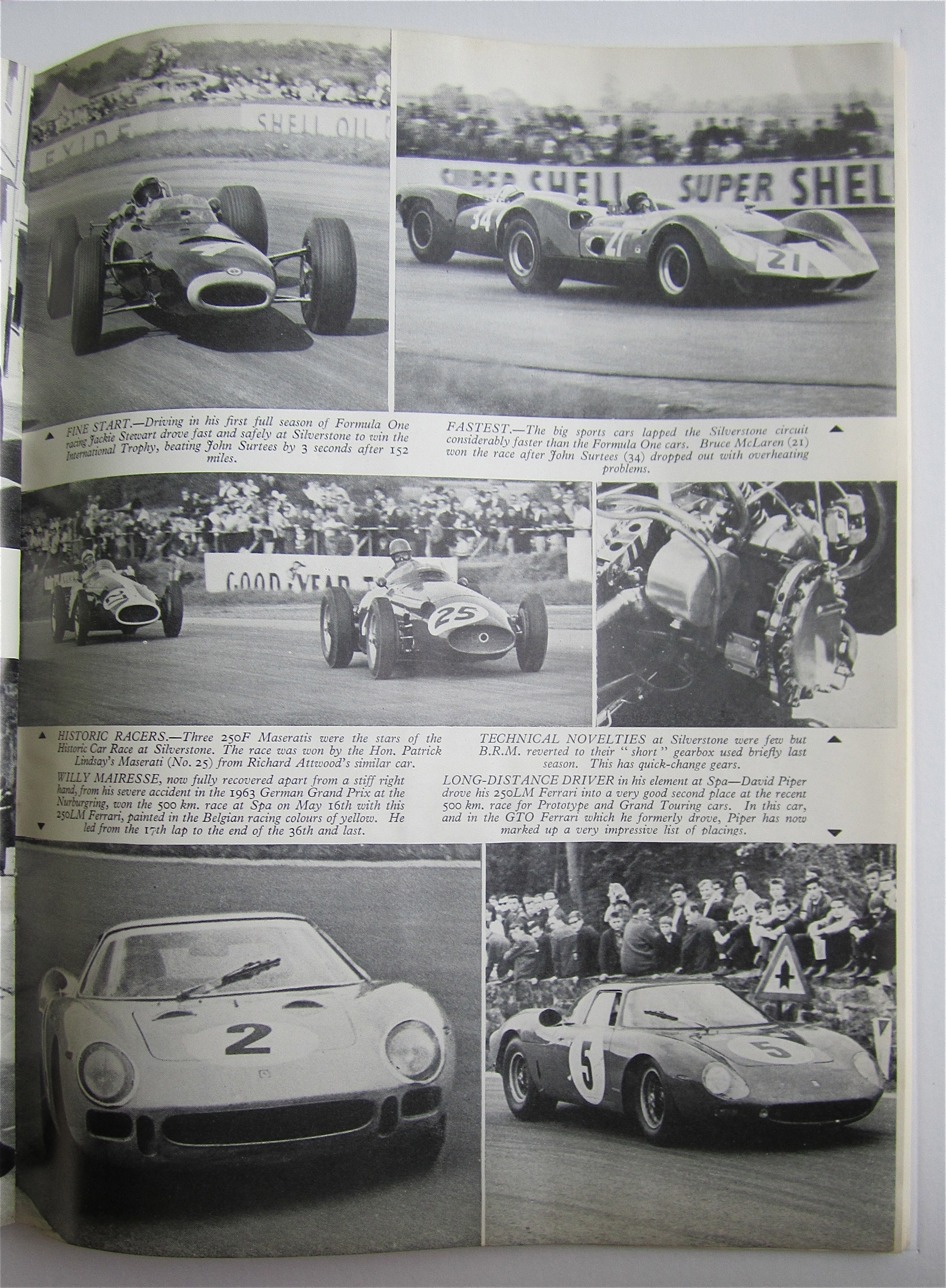 Motor Sport Magazine June 1965 The R.A.C. T.T.